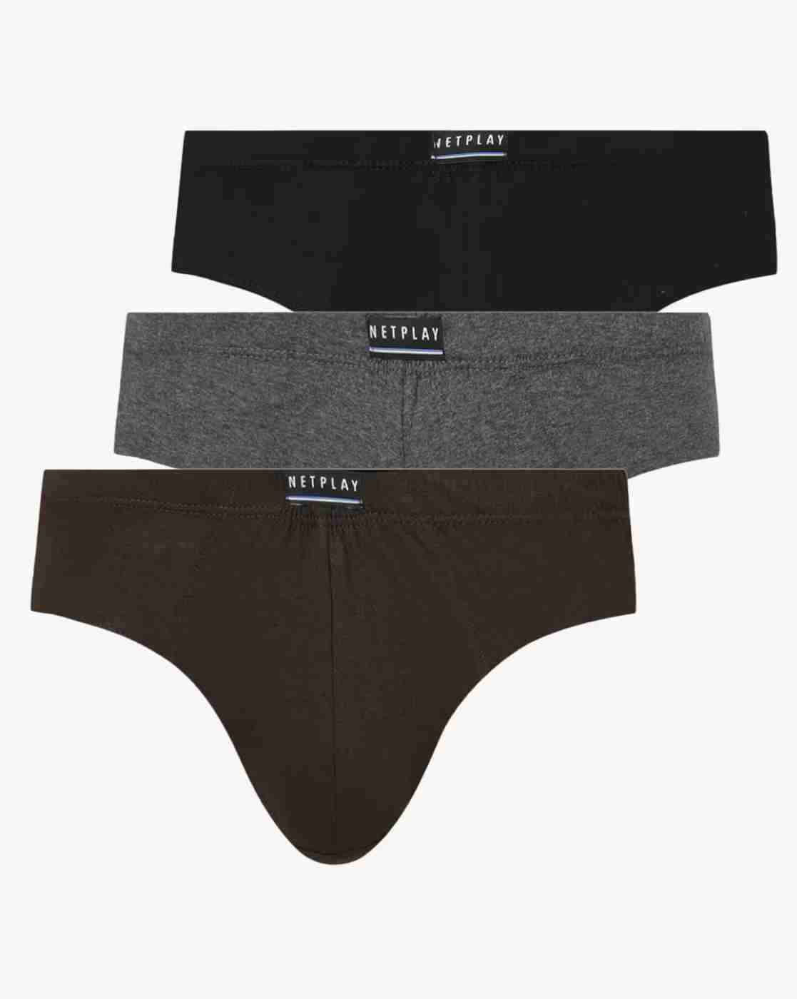 Pack of 3 Briefs with Brand Patch