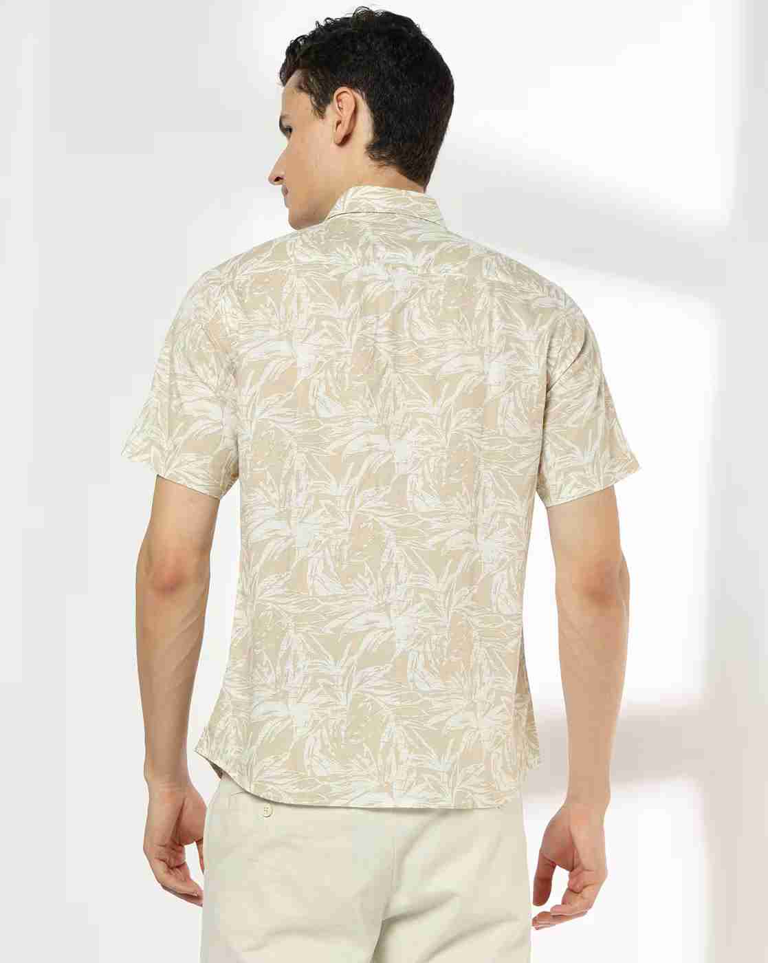 NETPLAY | Men Printed Slim Fit Shirt|2