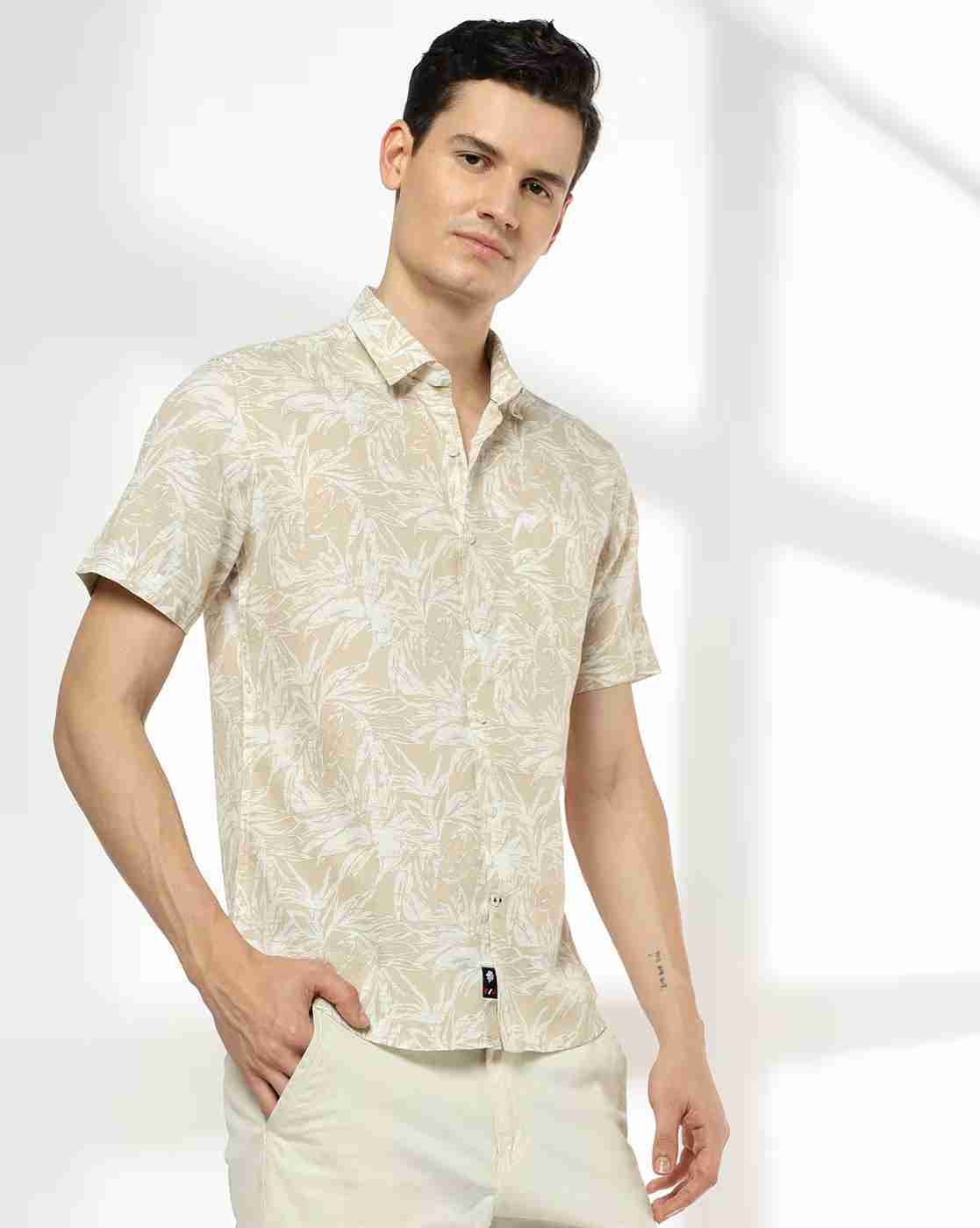 NETPLAY | Men Printed Slim Fit Shirt|3