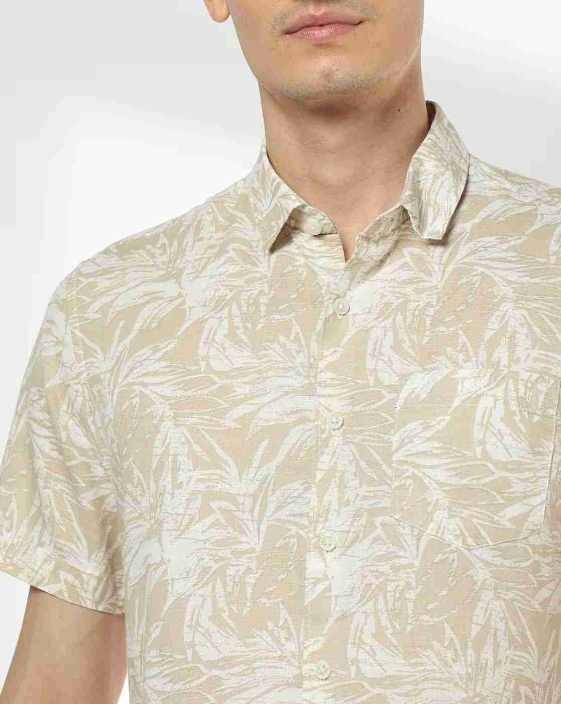 NETPLAY | Men Printed Slim Fit Shirt|4