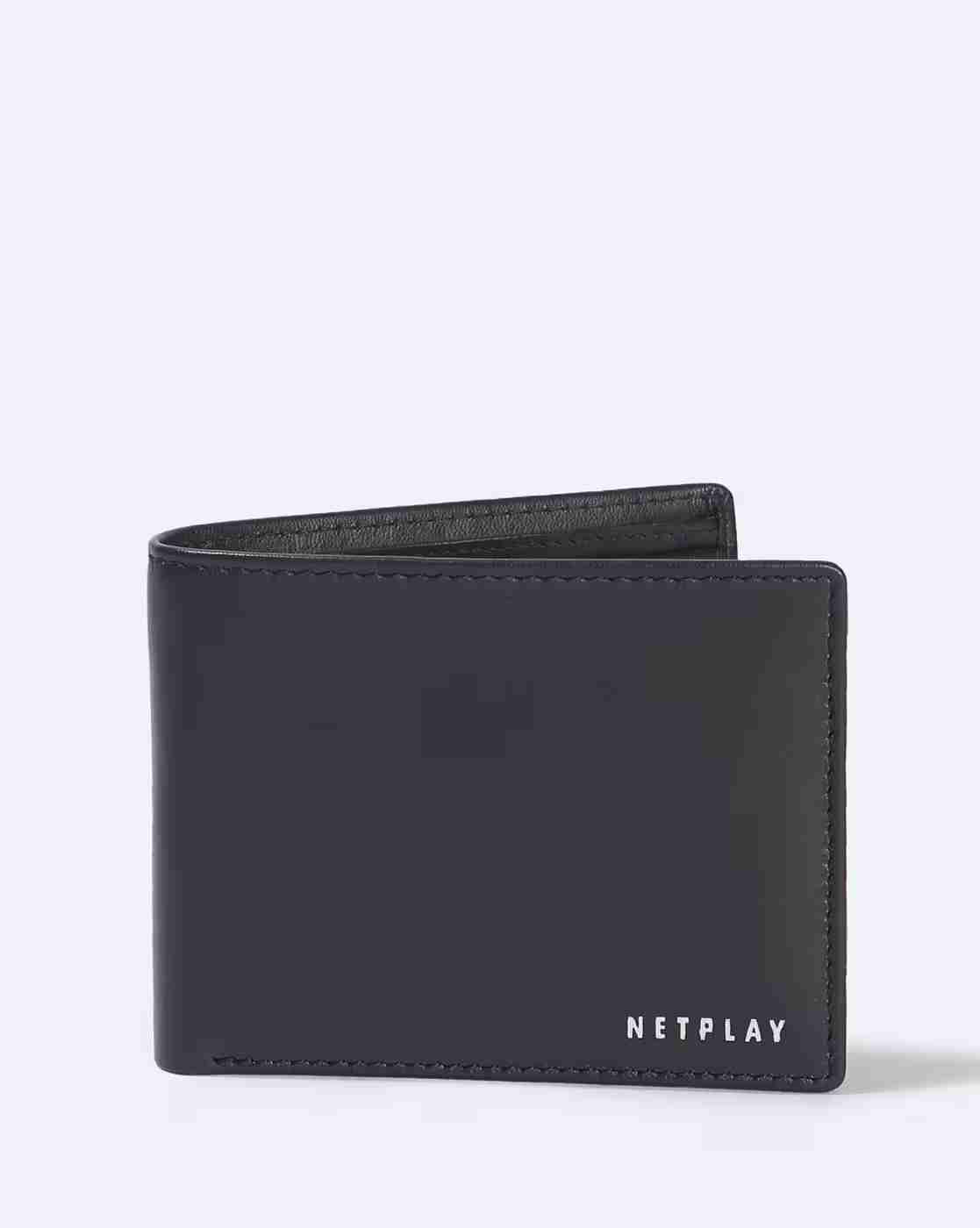 Men Leather Bi-Fold Wallet