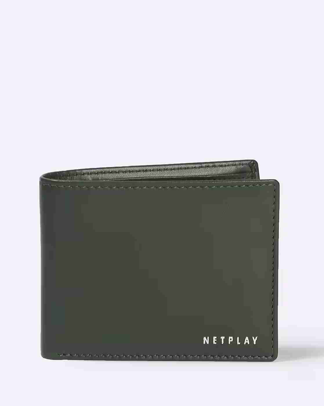 NETPLAY | Men Leather Bi-Fold Wallet|0