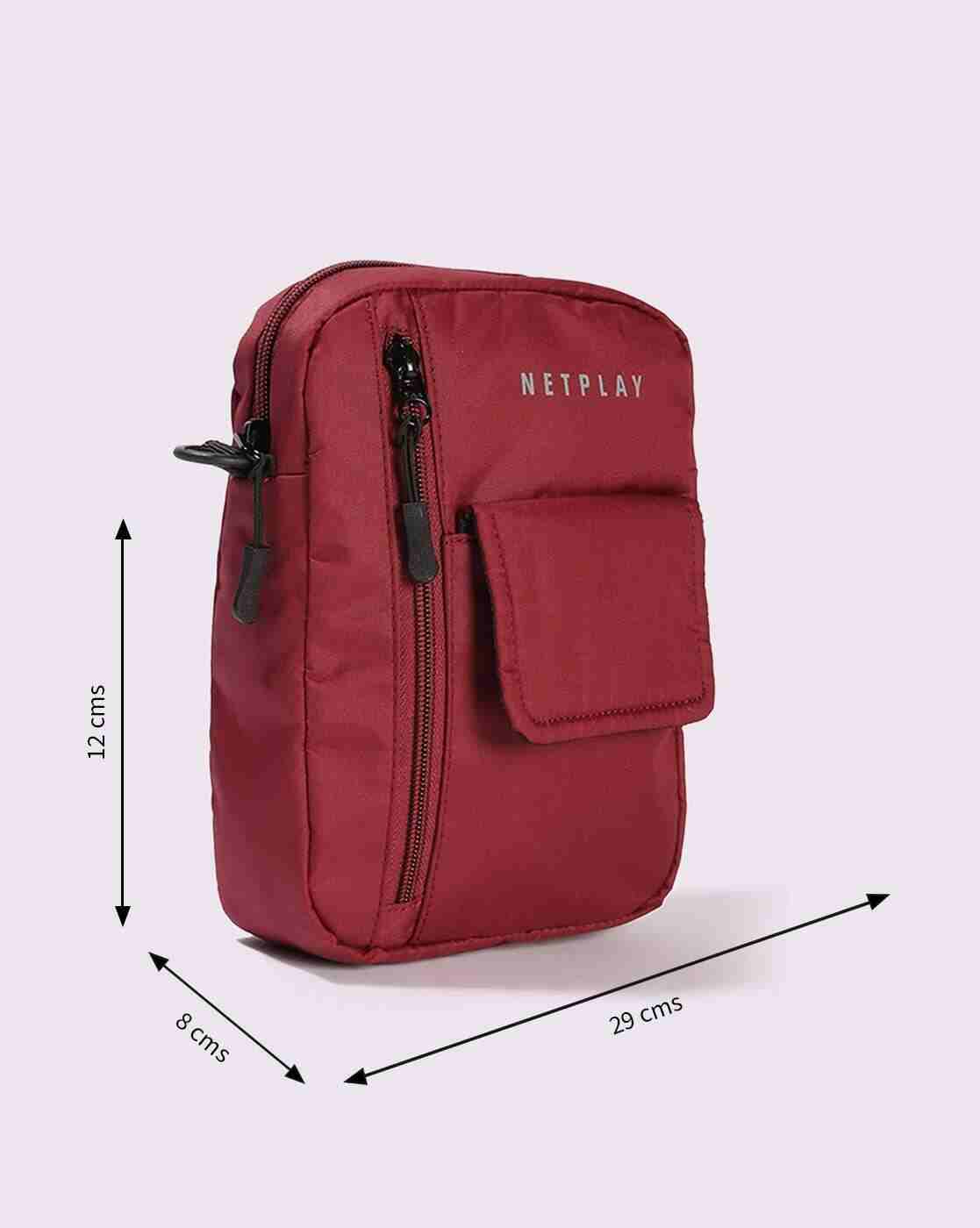 NETPLAY | Men Crossbody Bag with Adjustable Strap|2