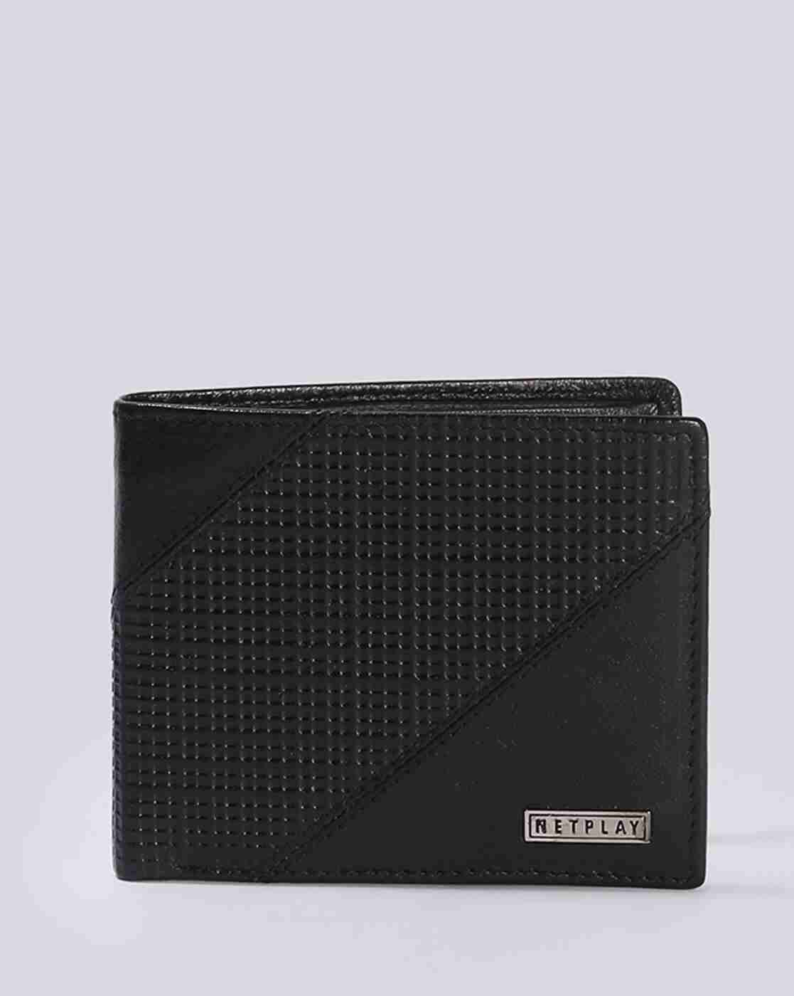 NETPLAY | Men Patterned Bi-Fold Wallet|0