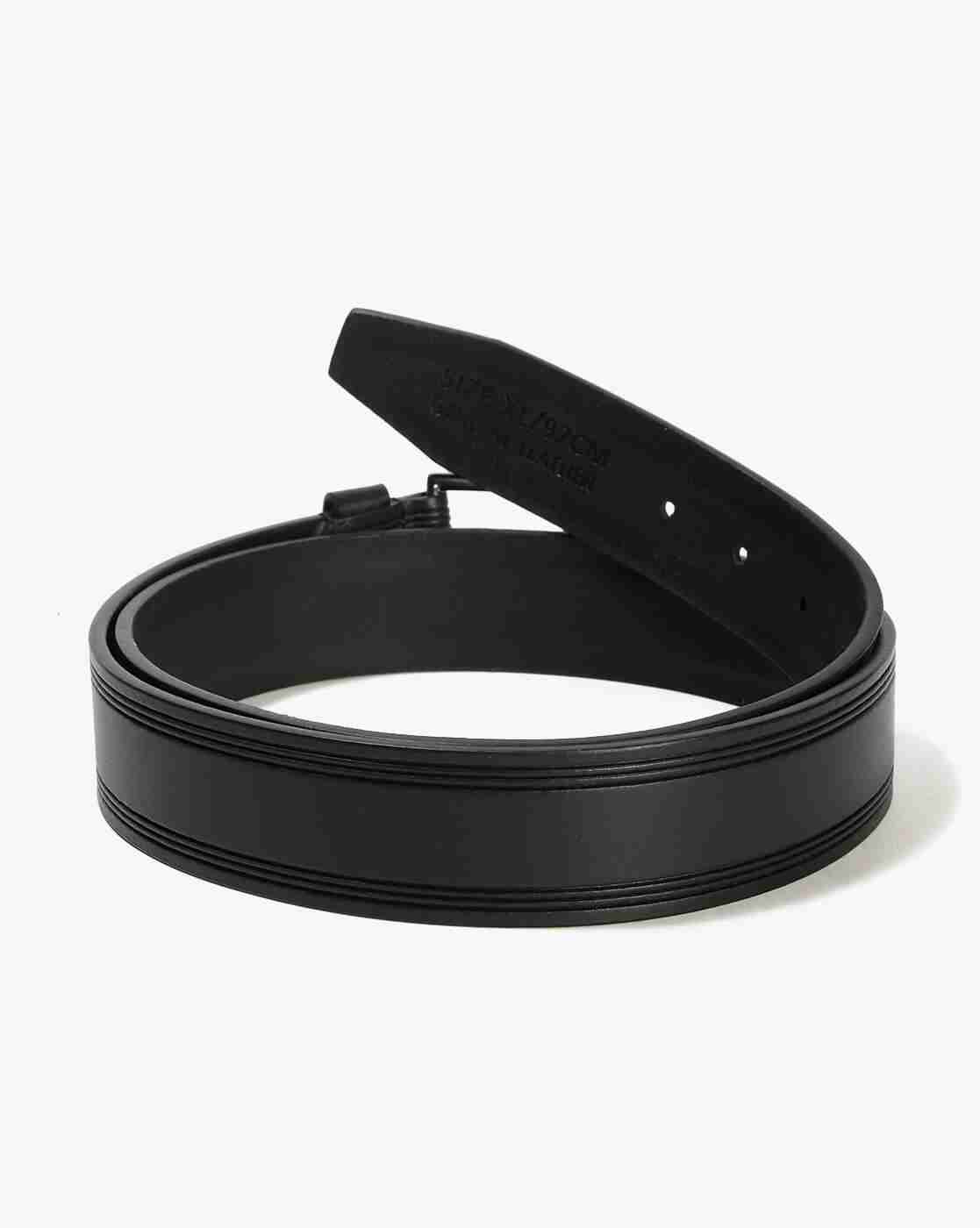NETPLAY | Men Leather Belt with Buckle Closure|1