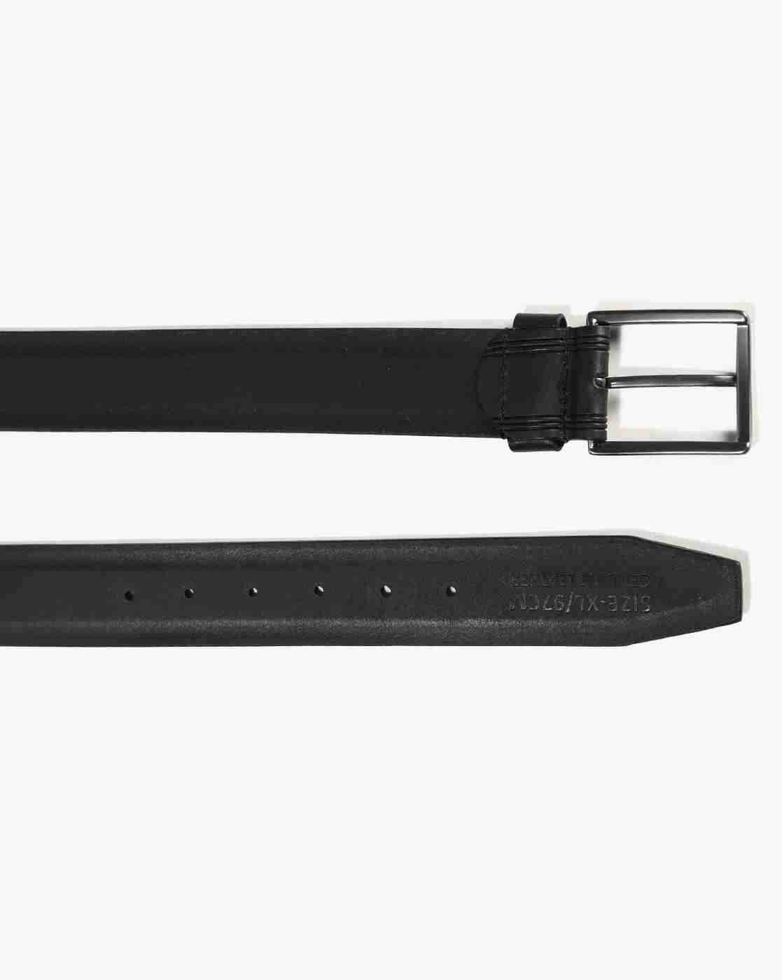 NETPLAY | Men Leather Belt with Buckle Closure|3