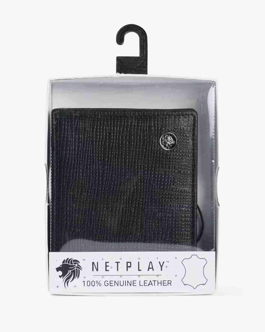 NETPLAY | Men Patterned Bi-Fold Wallet|3