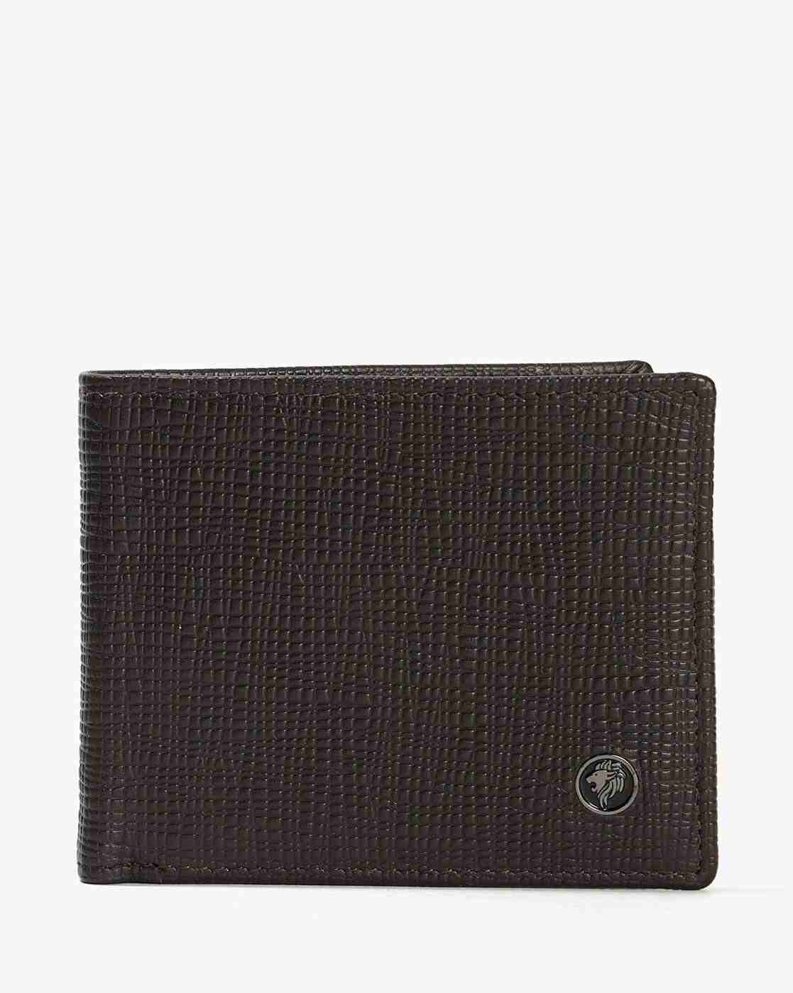 Men Patterned Bi-Fold Wallet