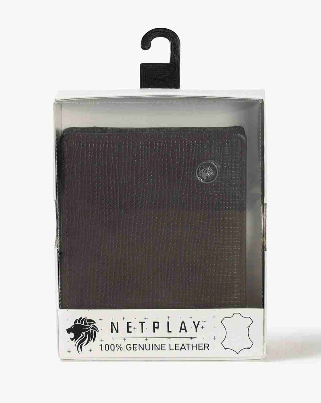 NETPLAY | Men Patterned Bi-Fold Wallet|3