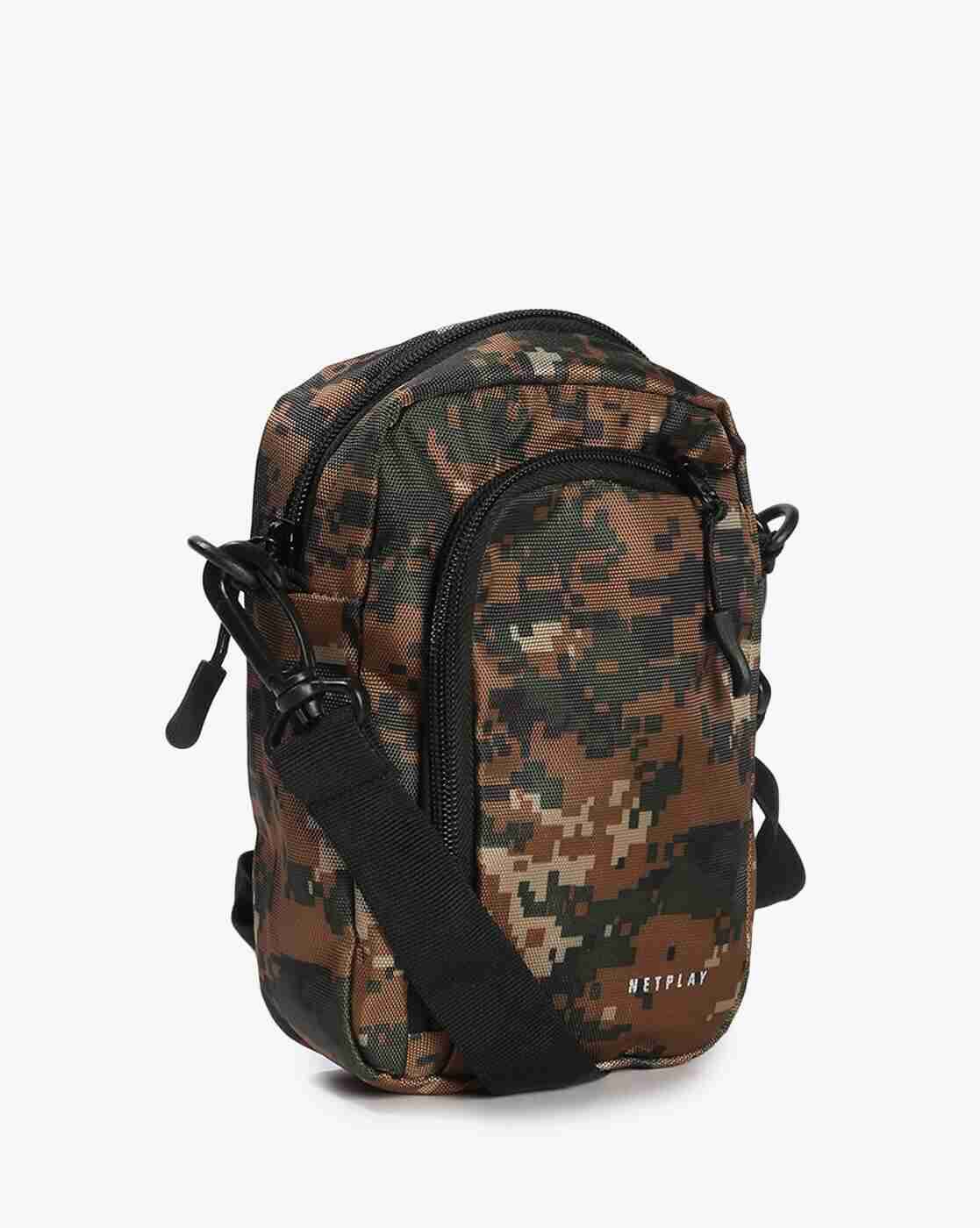 NETPLAY | Women Camouflage Print Crossbody Bag|1