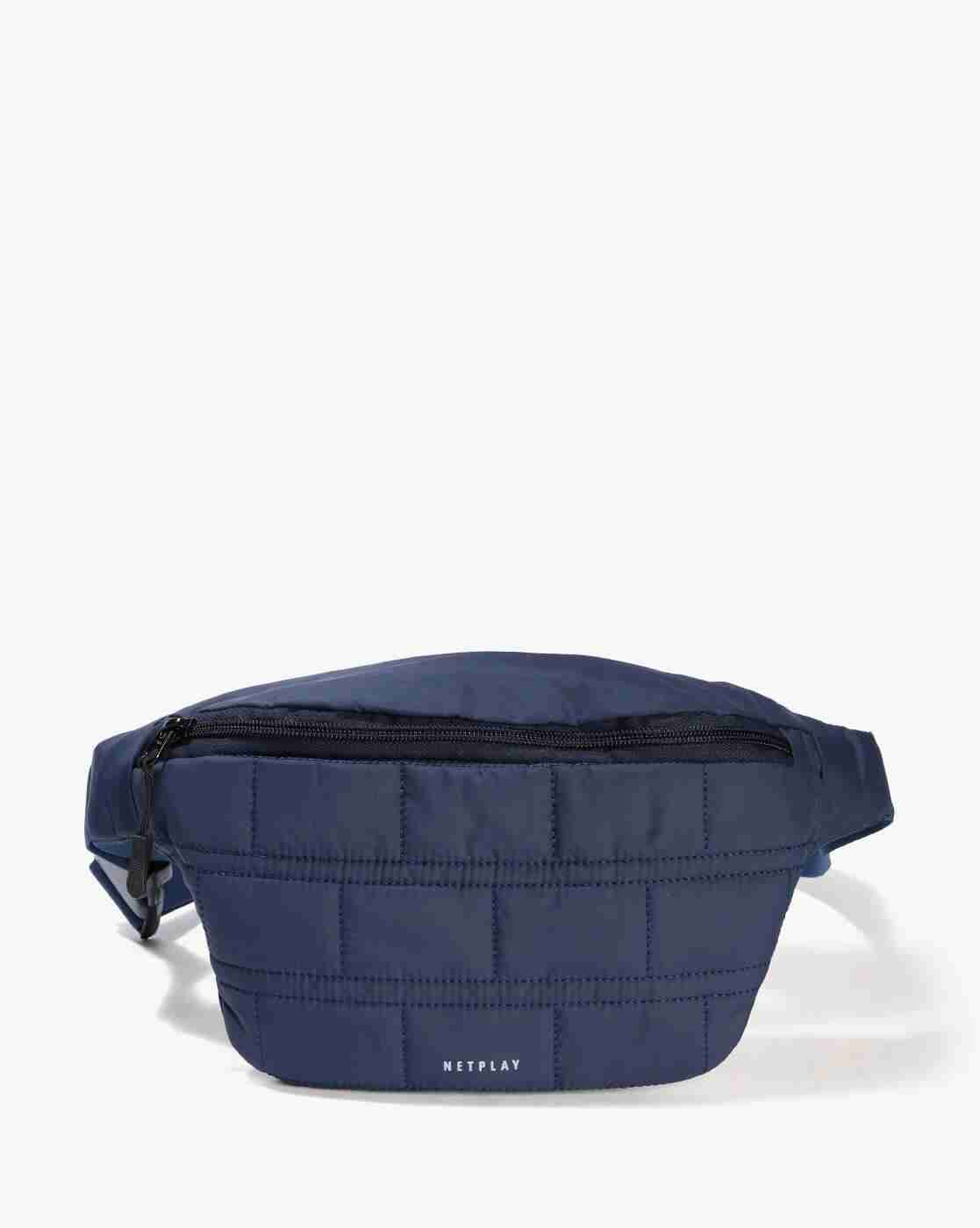 NETPLAY | Men Quilted Waist Pouch|0