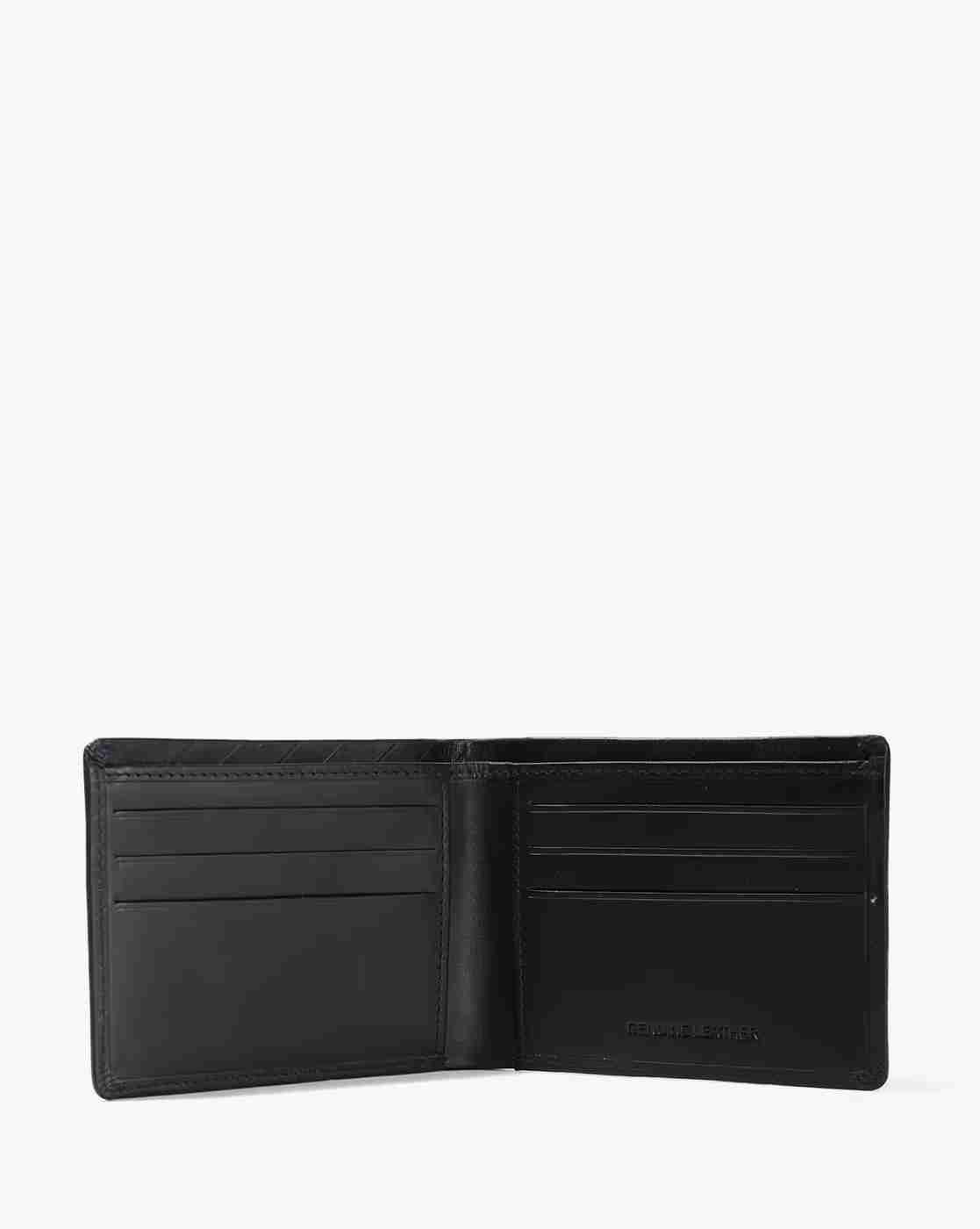 NETPLAY | Men Striped Leather Bi-Fold Wallet|2