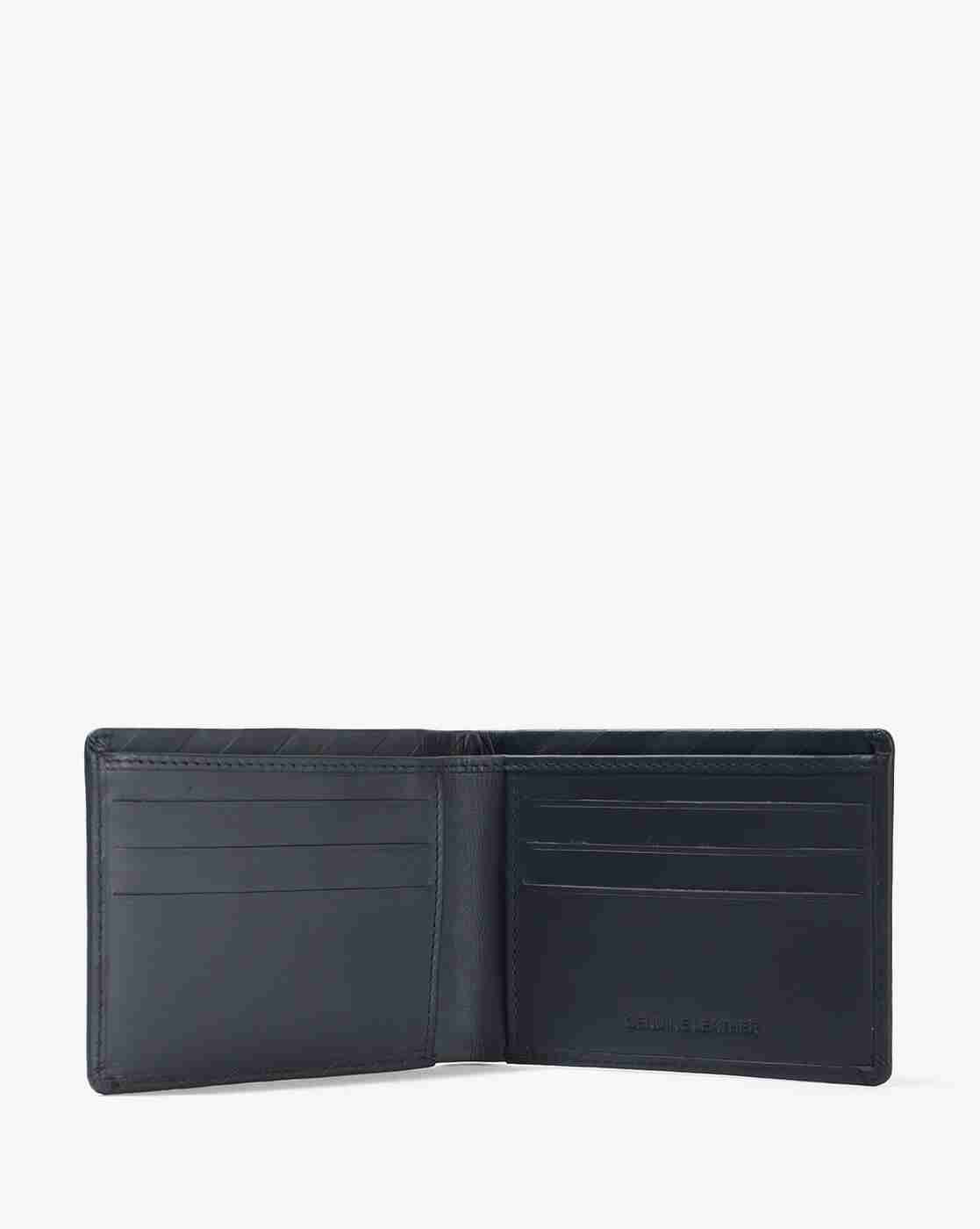 NETPLAY | Men Striped Leather Bi-Fold Wallet|2