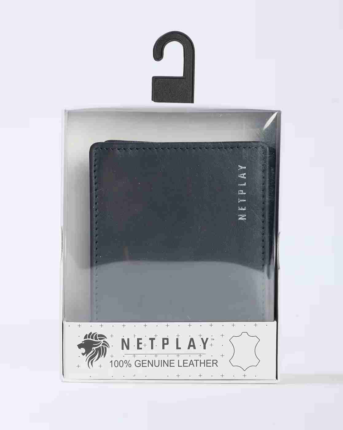NETPLAY | Men Leather Bi-Fold Wallet|3