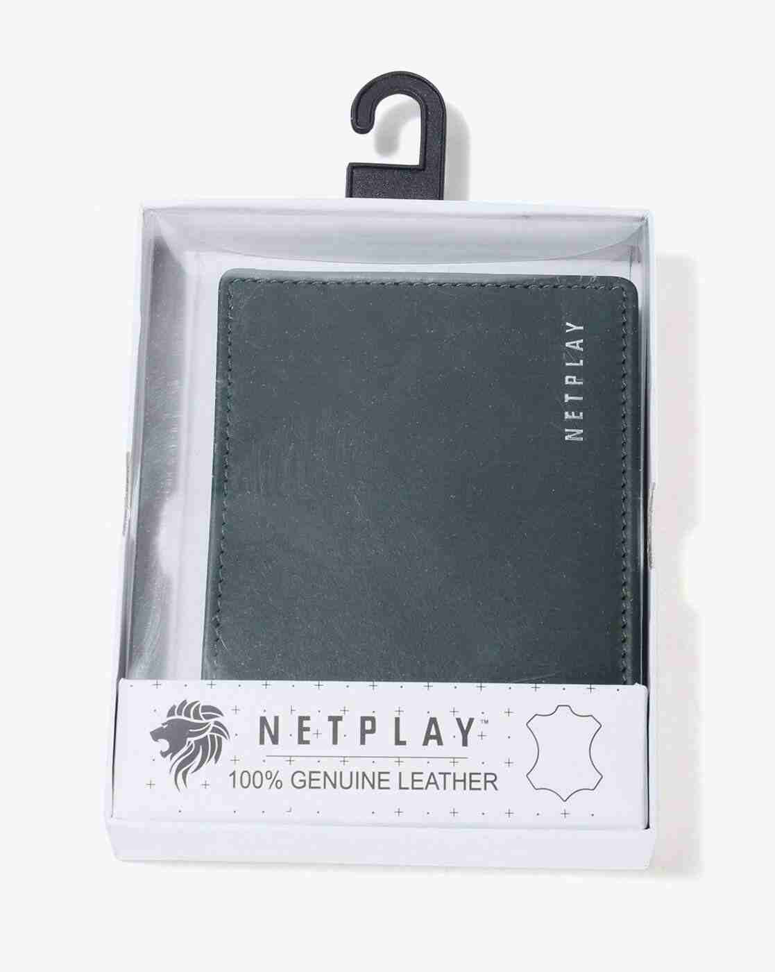 NETPLAY | Men Leather Bi-Fold Wallet|3