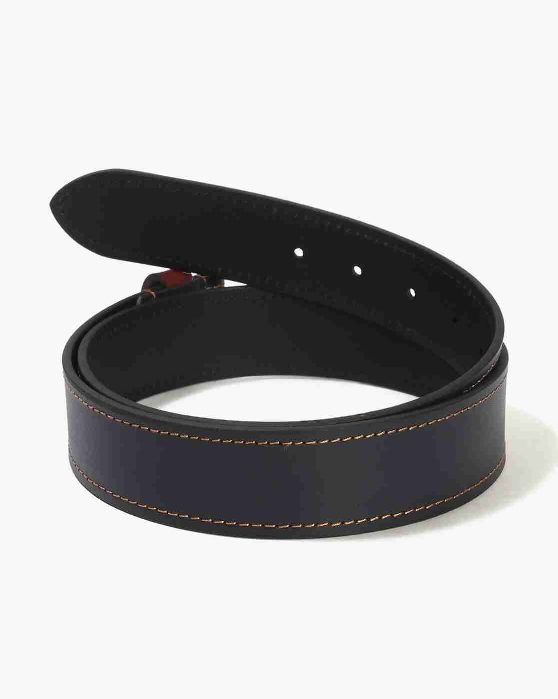 NETPLAY | Men Leather Belt with Buckle Closure|1
