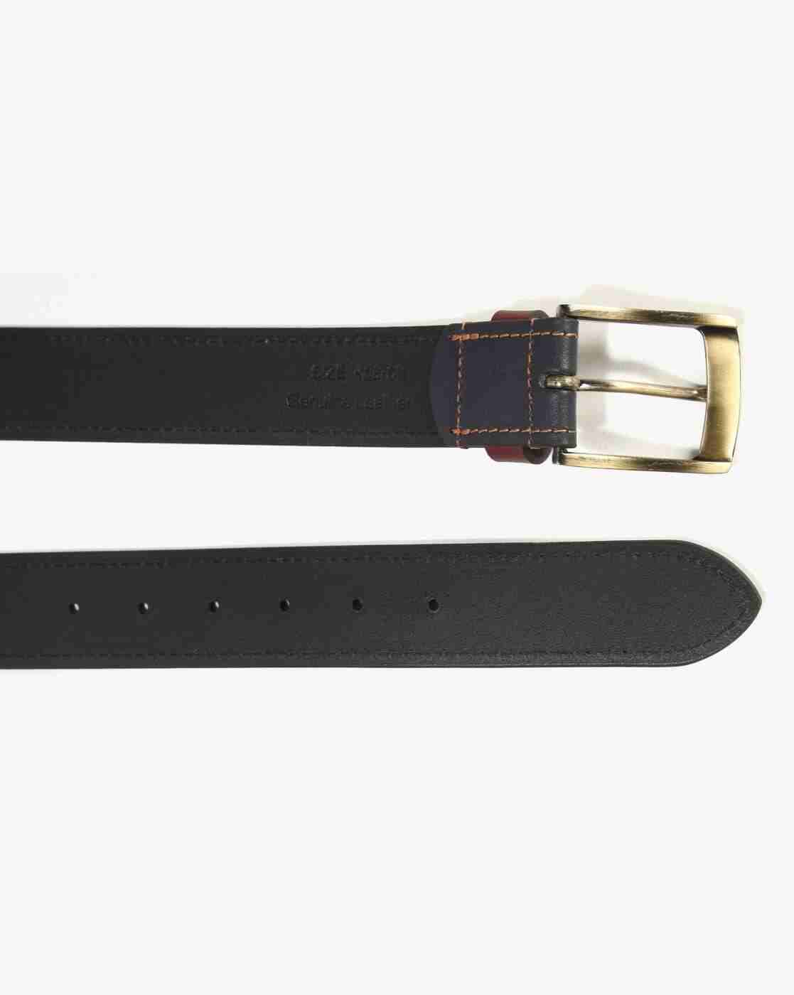 NETPLAY | Men Leather Belt with Buckle Closure|3