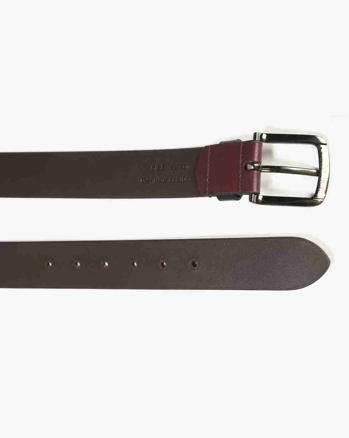 NETPLAY | Men Leather Belt with Buckle Closure|3