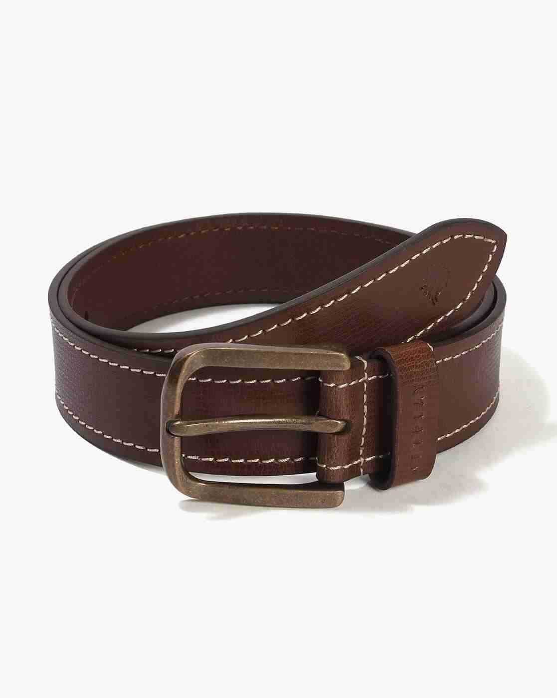 NETPLAY | Men Leather Belt with Buckle Closure|0