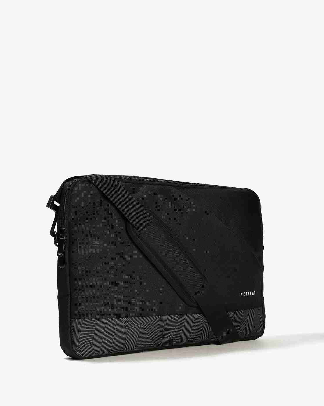 NETPLAY | Men Laptop Bag with Detachable Strap|1
