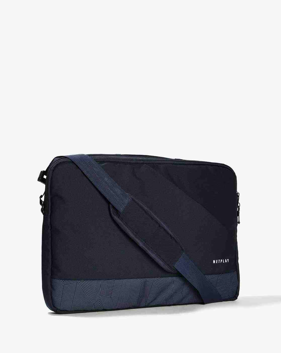 NETPLAY | Men Laptop Bag with Detachable Strap|1