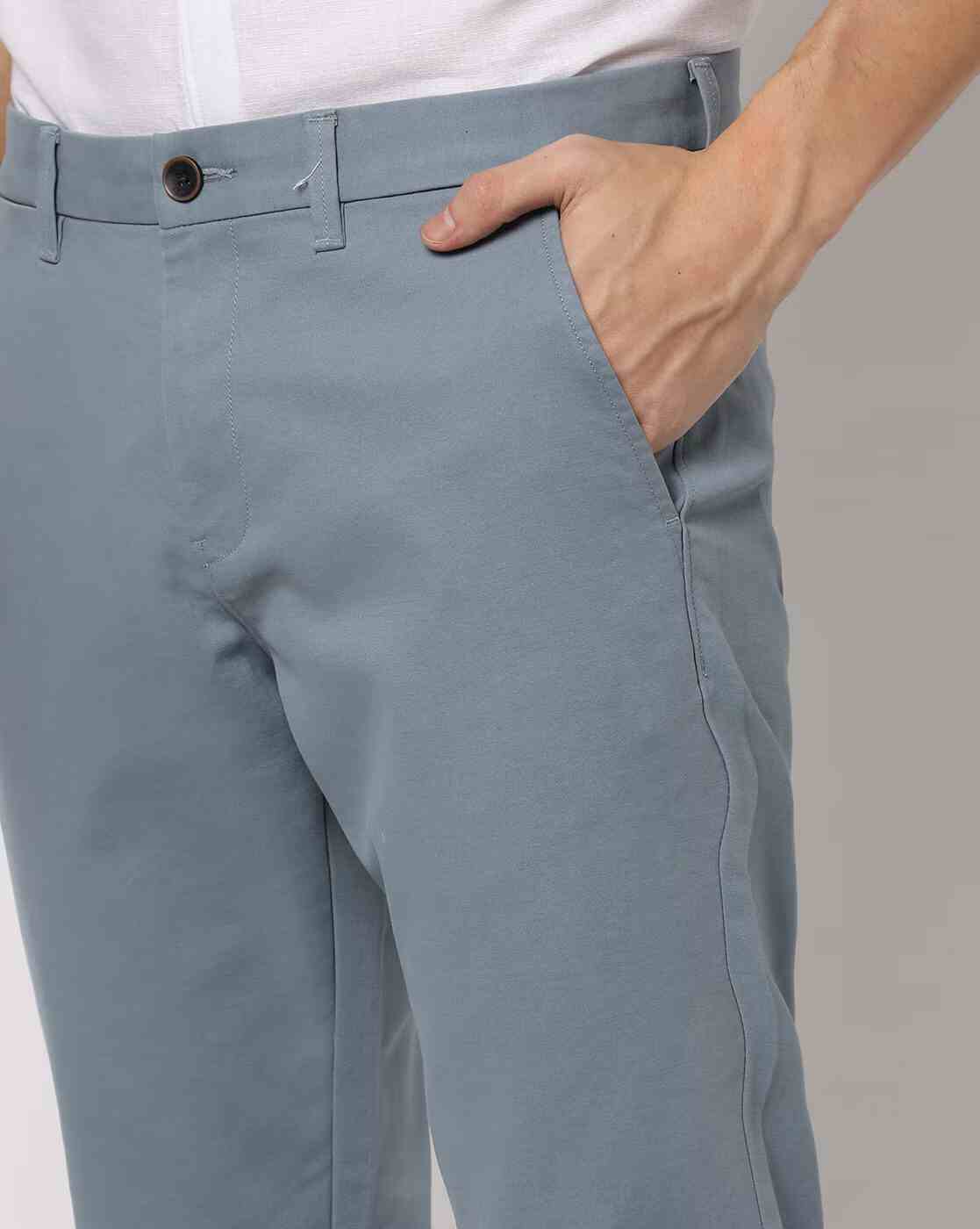 NETPLAY | Flat-Front Trousers with Insert Pockets|3
