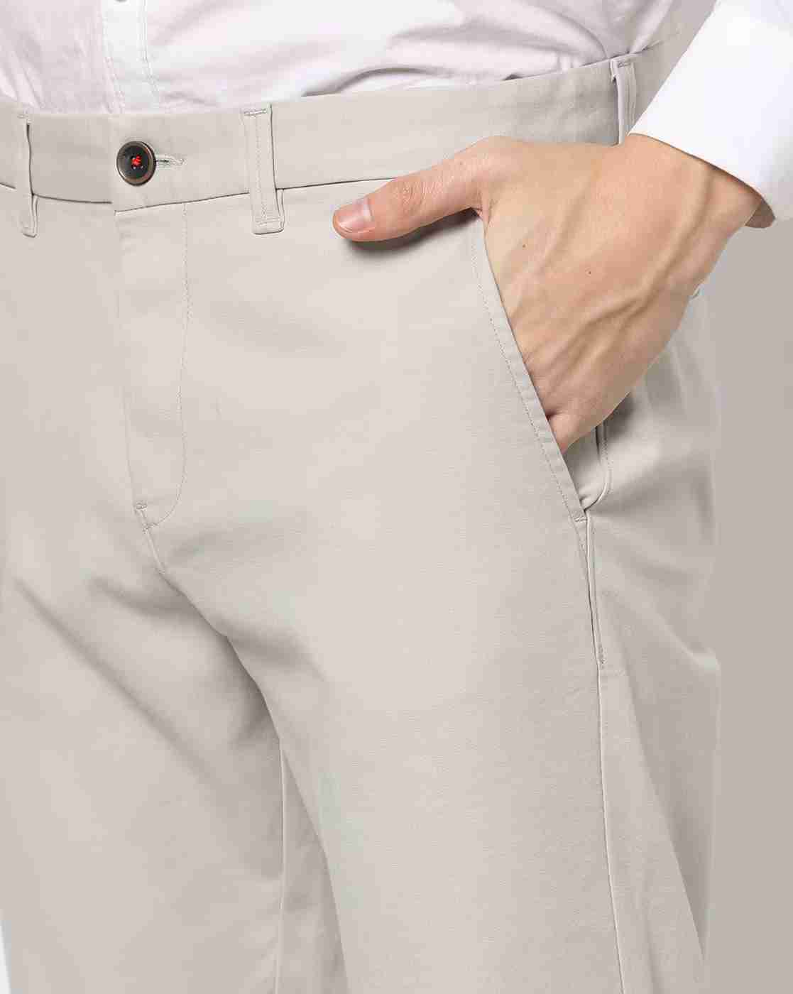 NETPLAY | Flat-Front Trousers with Insert Pockets|3