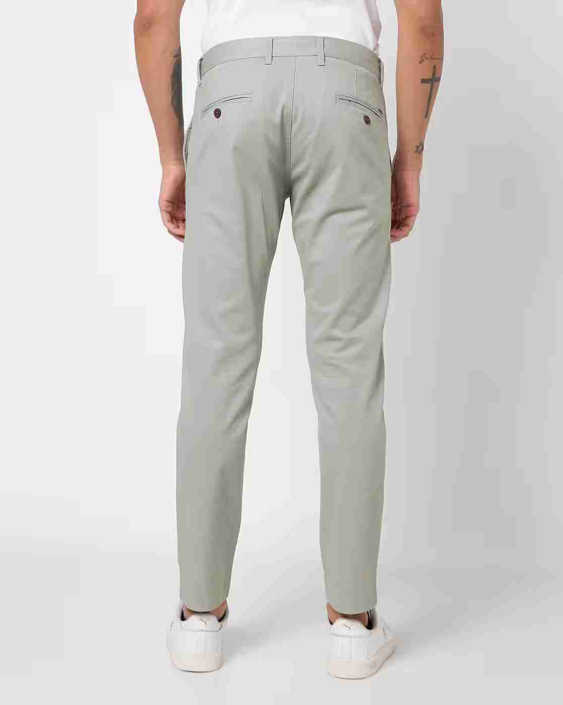 NETPLAY | Straight Fit Flat-Front Trousers|2