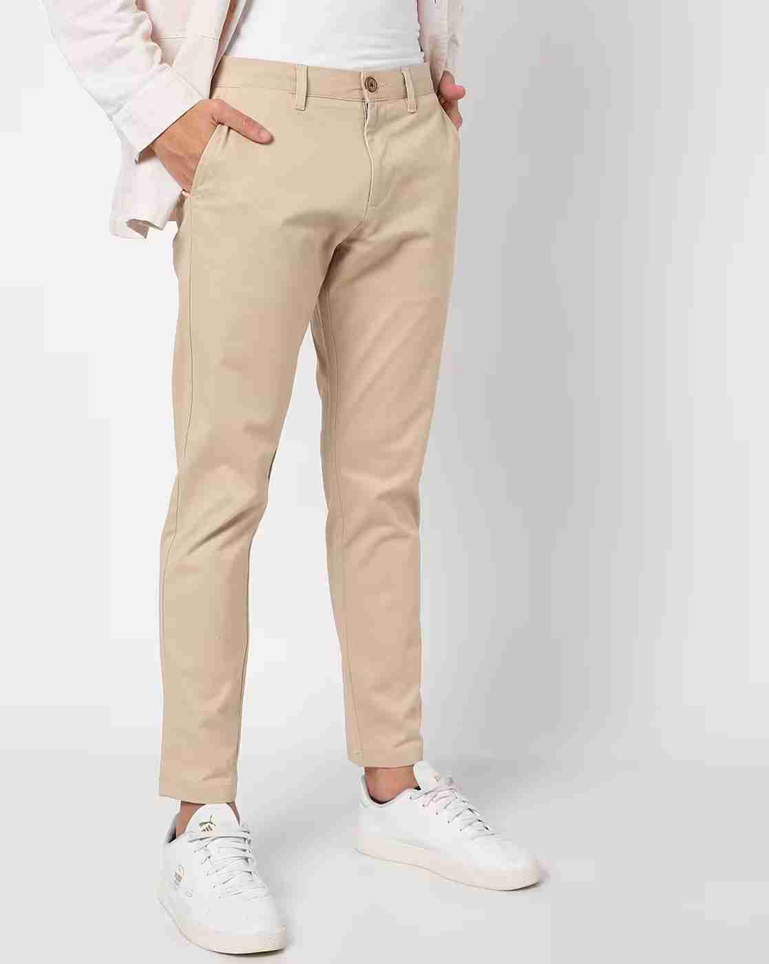 NETPLAY | Ankle-Length Chinos with Insert Pockets|0