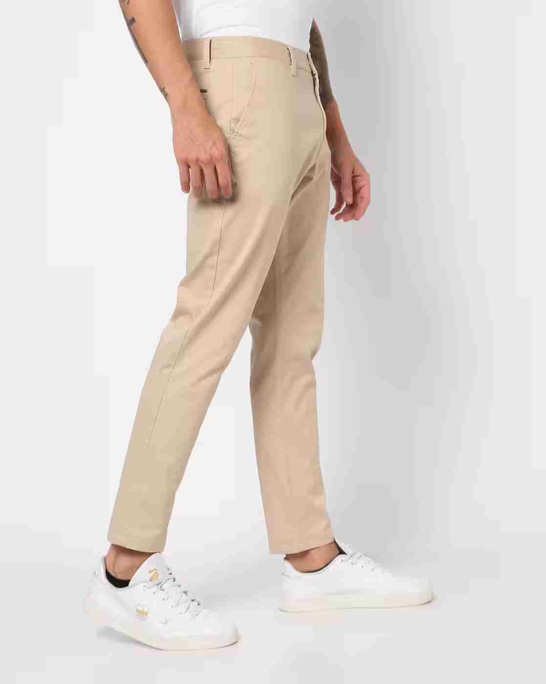 NETPLAY | Ankle-Length Chinos with Insert Pockets|1