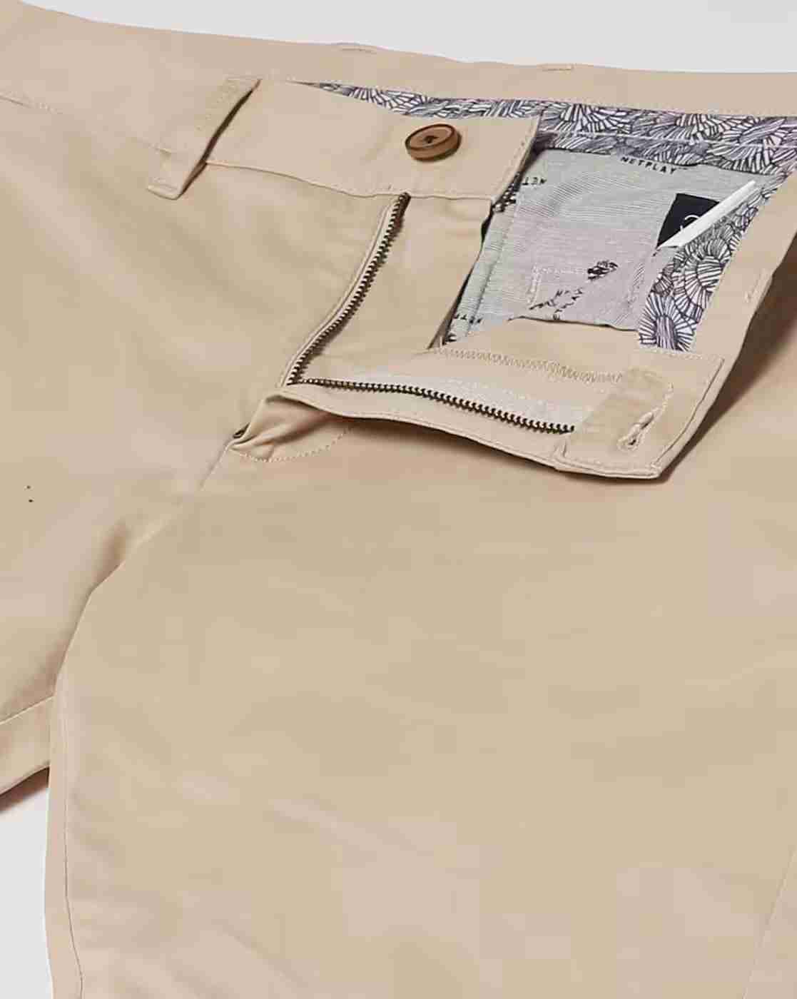 NETPLAY | Ankle-Length Chinos with Insert Pockets|4