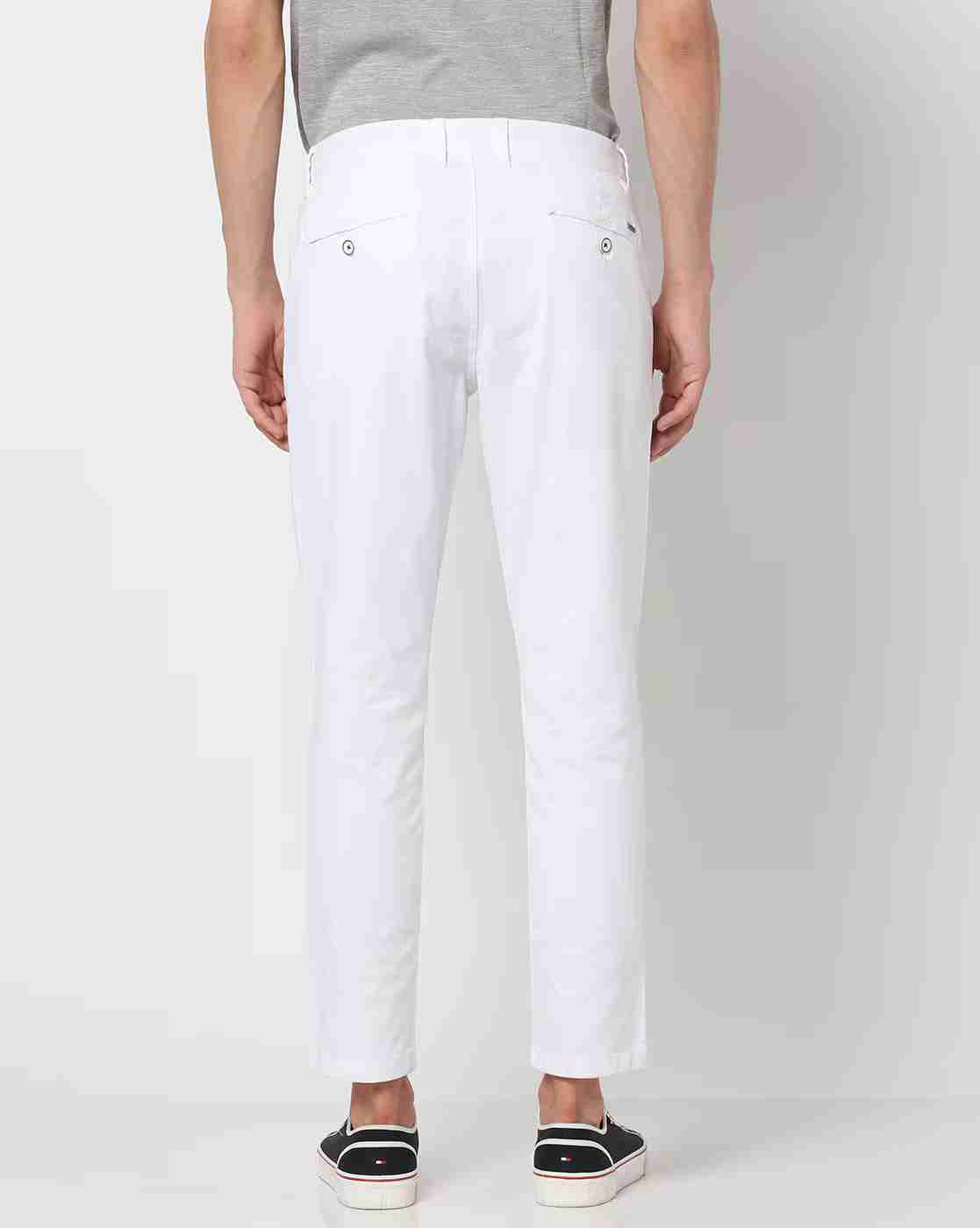 NETPLAY | Ankle-Length Chinos with Insert Pockets|2