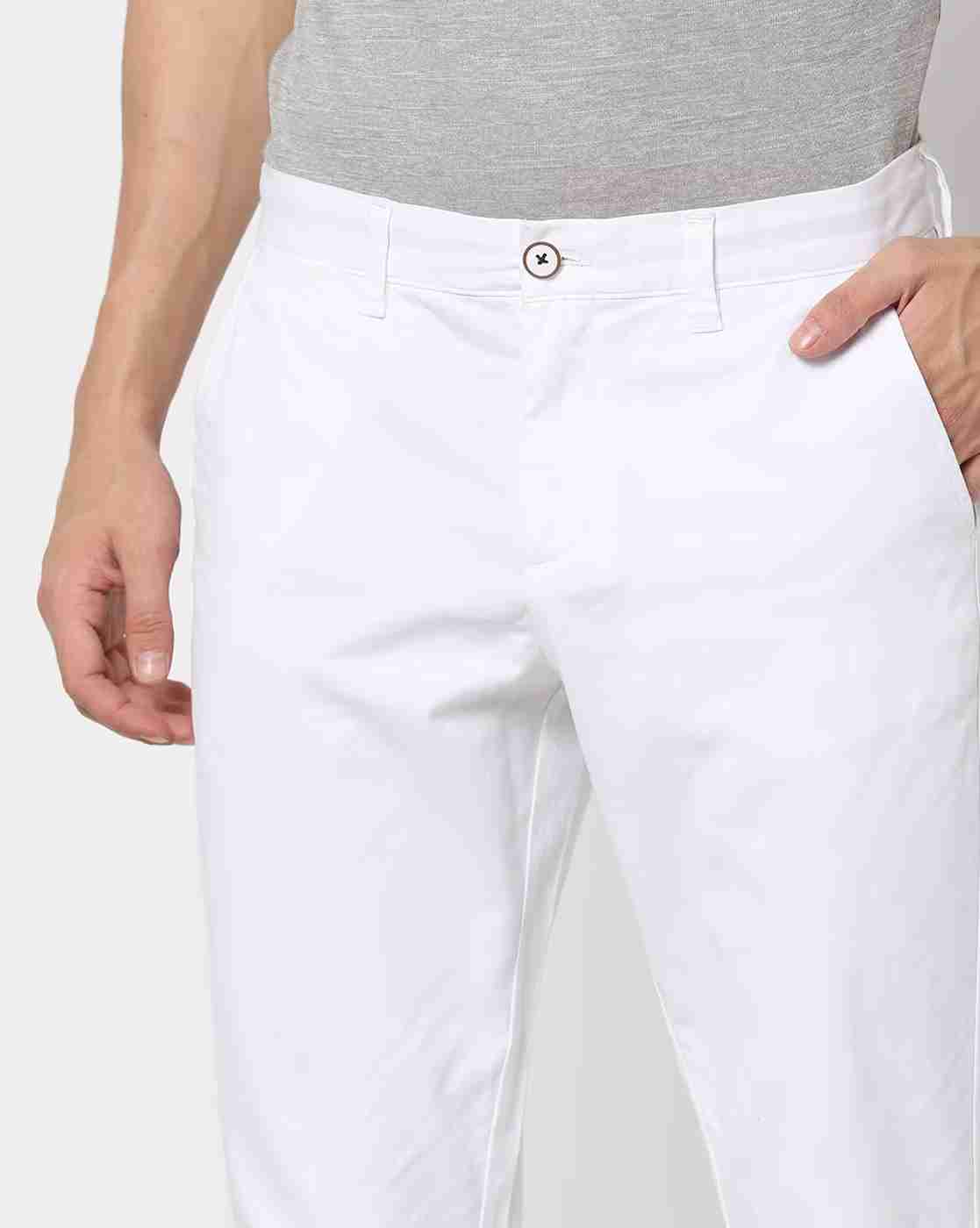 NETPLAY | Ankle-Length Chinos with Insert Pockets|3