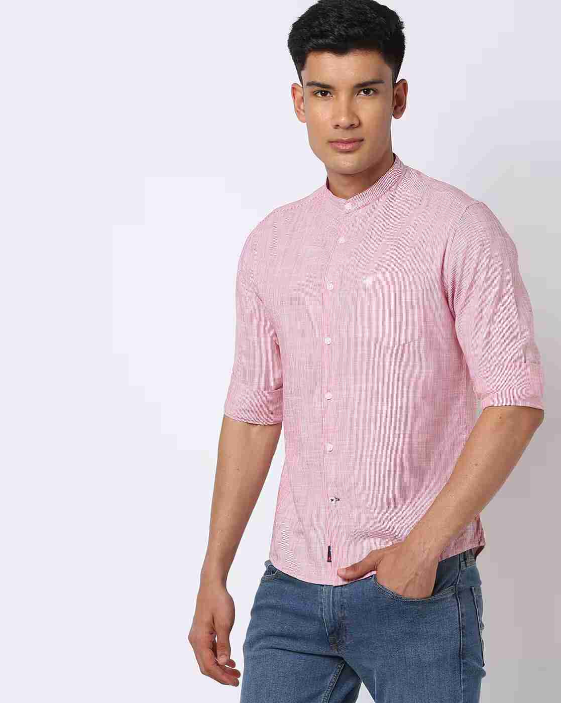 Slim Fit Shirt with Patch Pocket