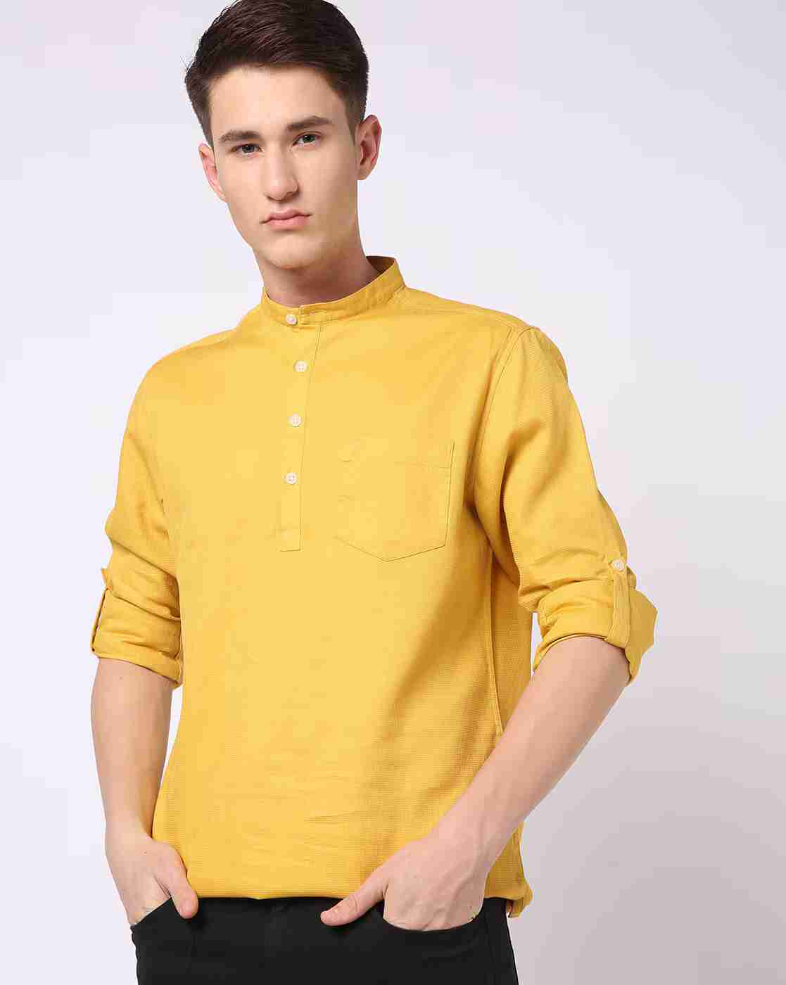 Slim Fit Shirt with Patch Pocket