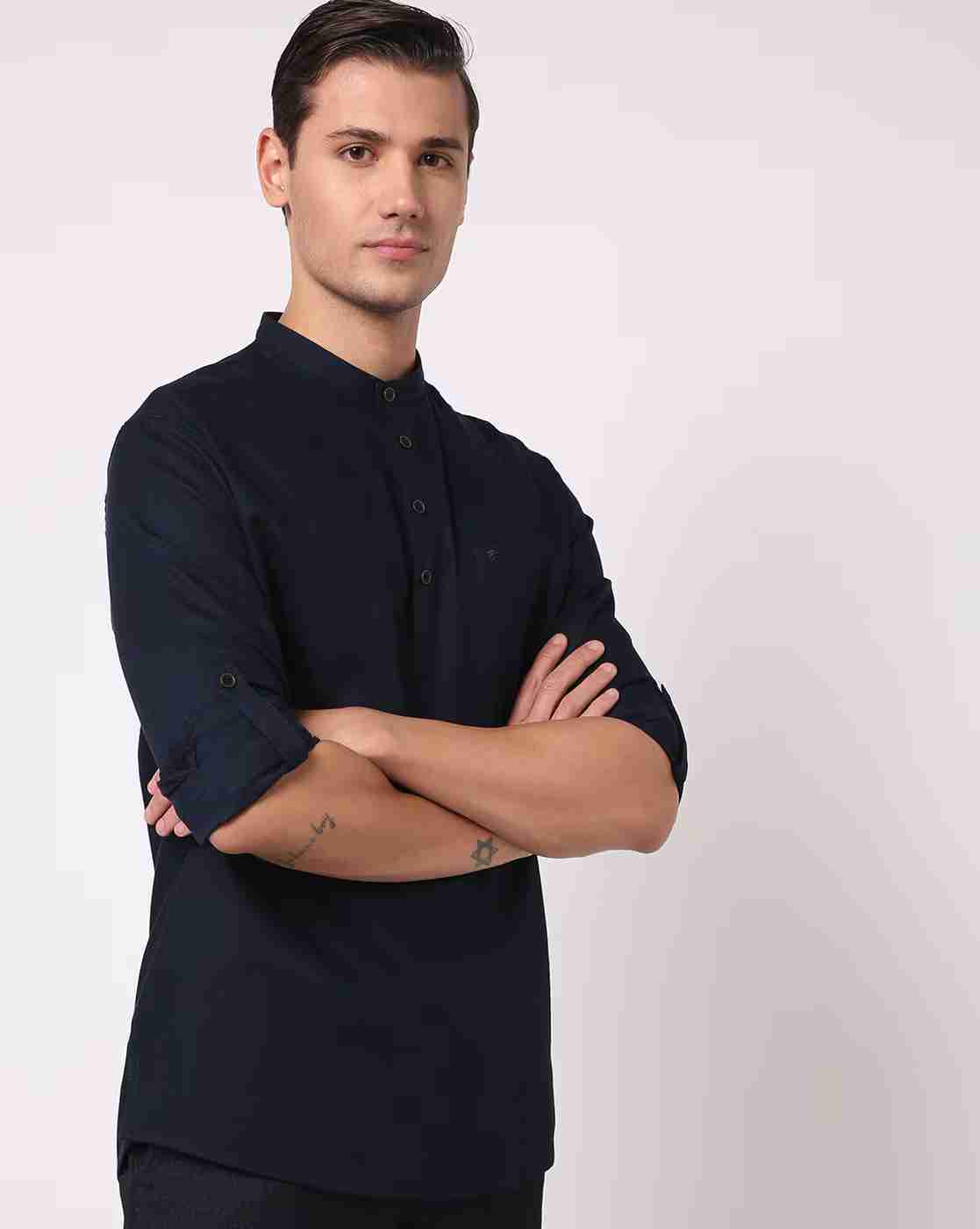 Slim Fit Shirt with Patch Pocket