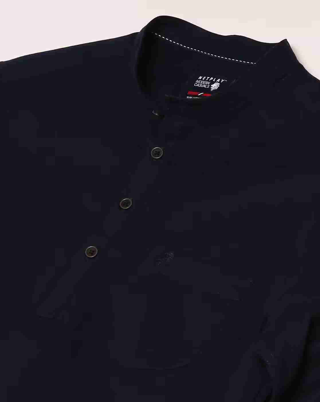NETPLAY | Slim Fit Shirt with Patch Pocket|4