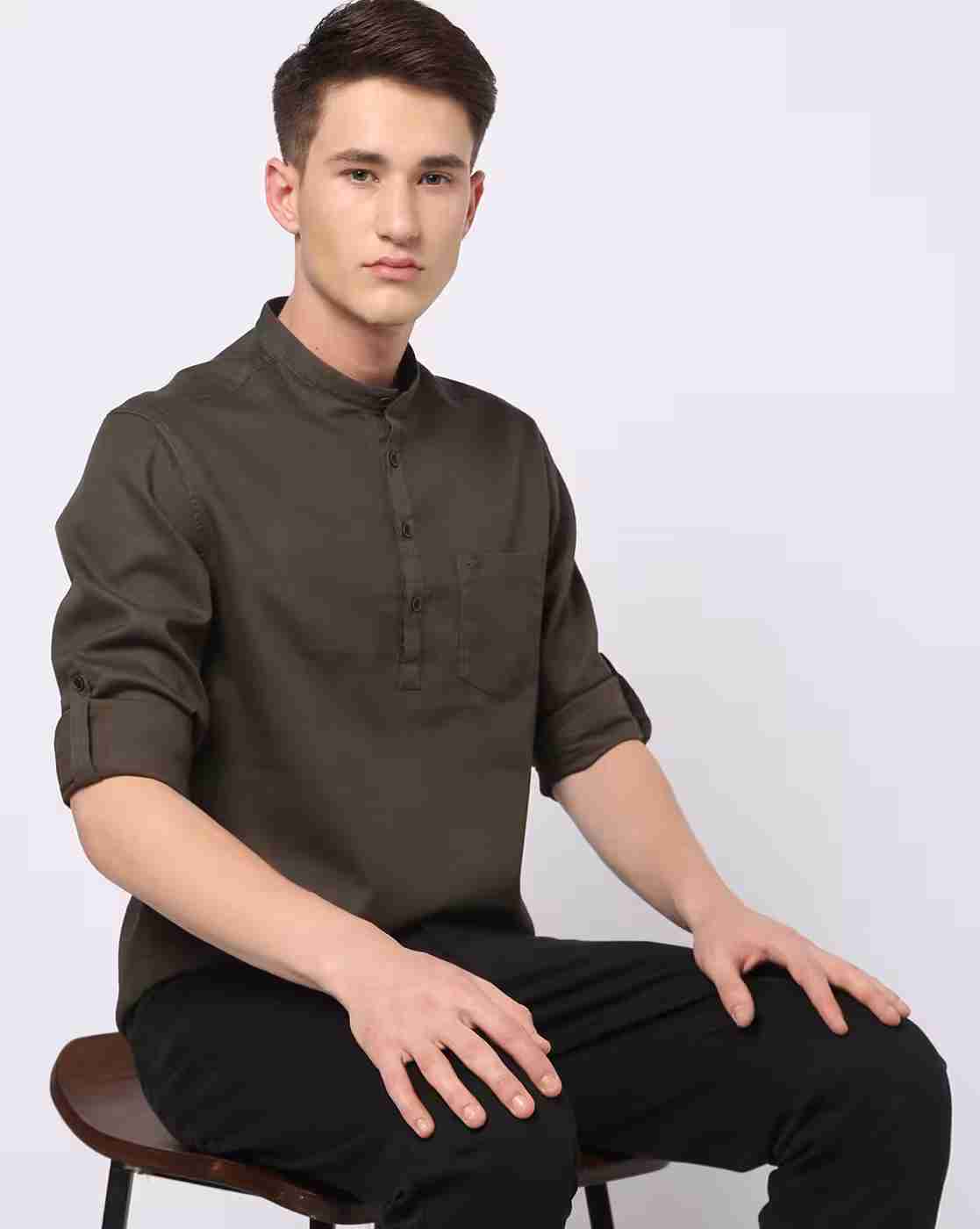 NETPLAY | Slim Fit Shirt with Patch Pocket|0