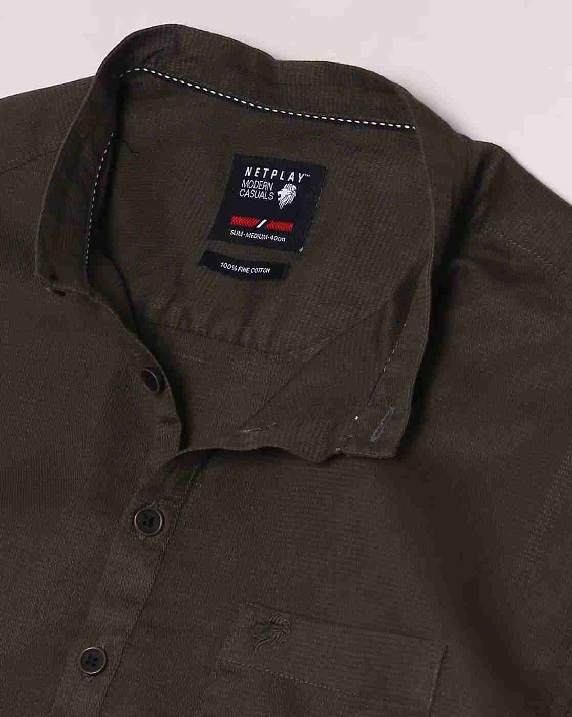 NETPLAY | Slim Fit Shirt with Patch Pocket|4