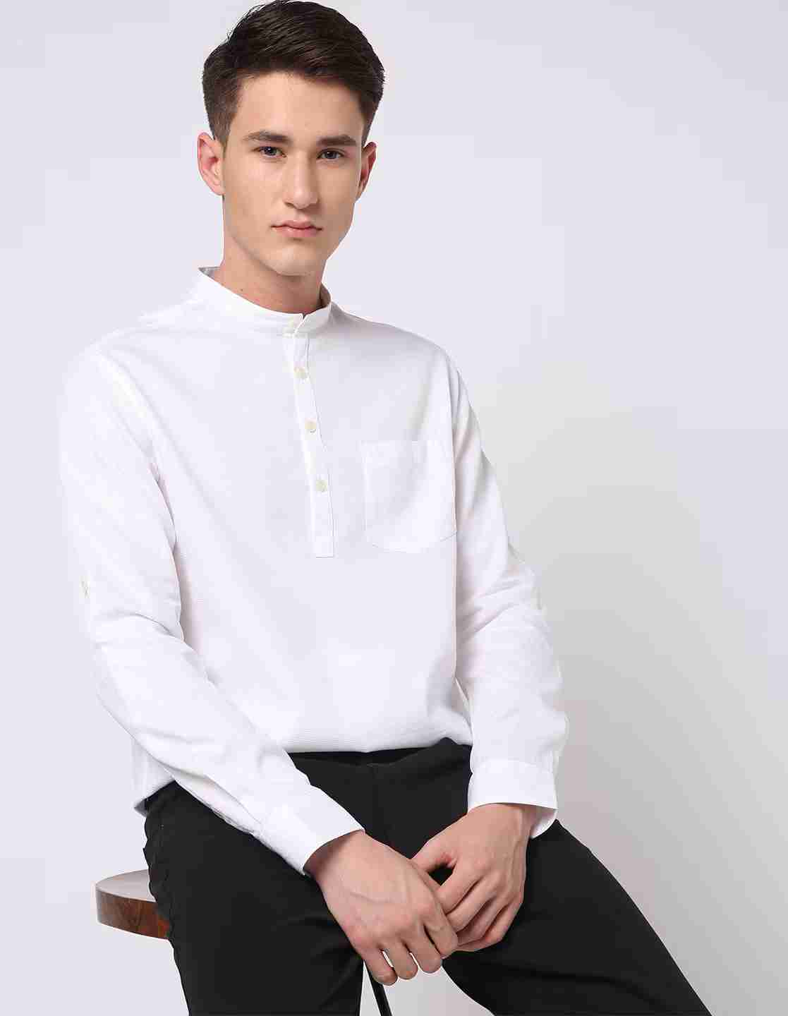 Slim Fit Shirt with Patch Pocket