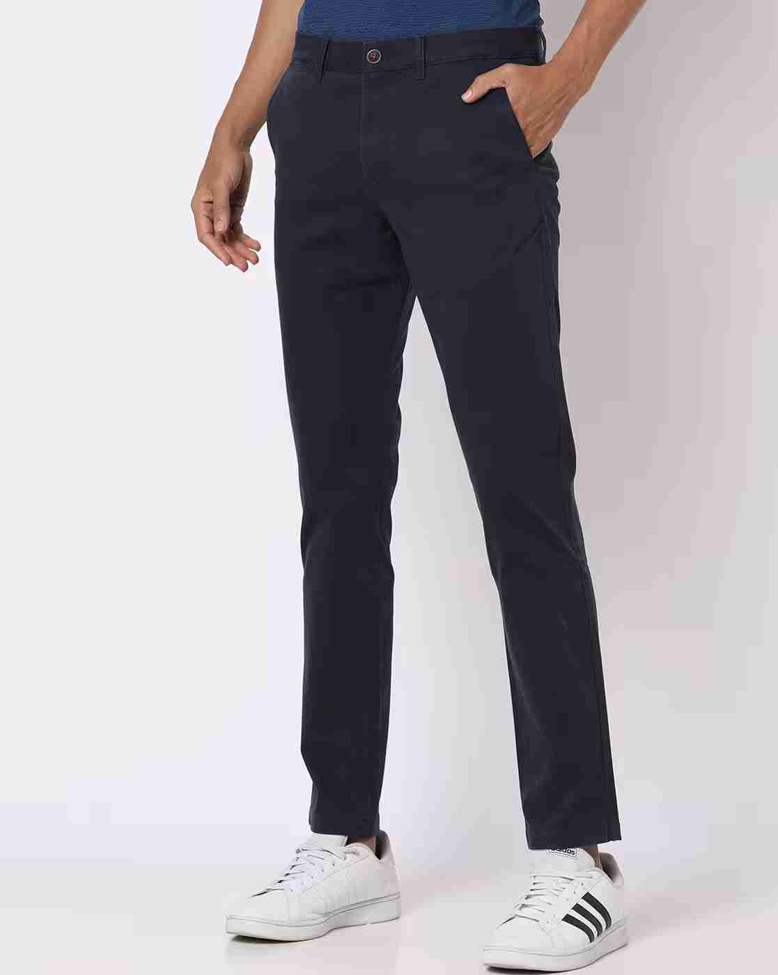 Flat-Front Tapered Fit Chinos
