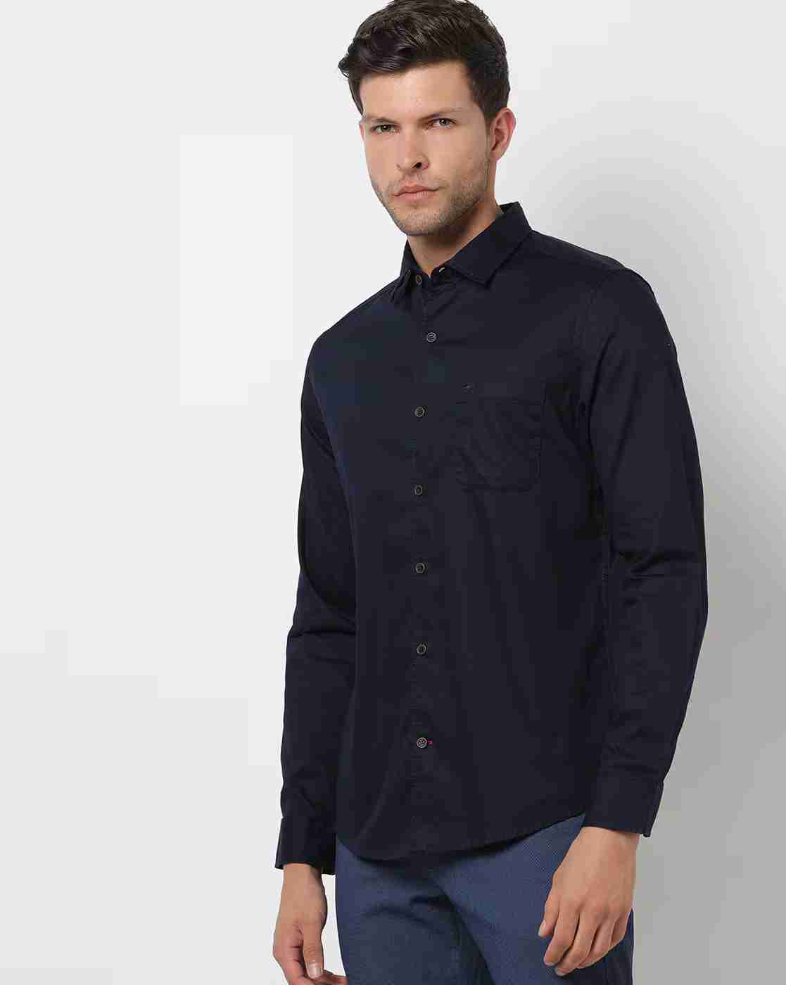 Slim Fit Shirt with Patch Pocket