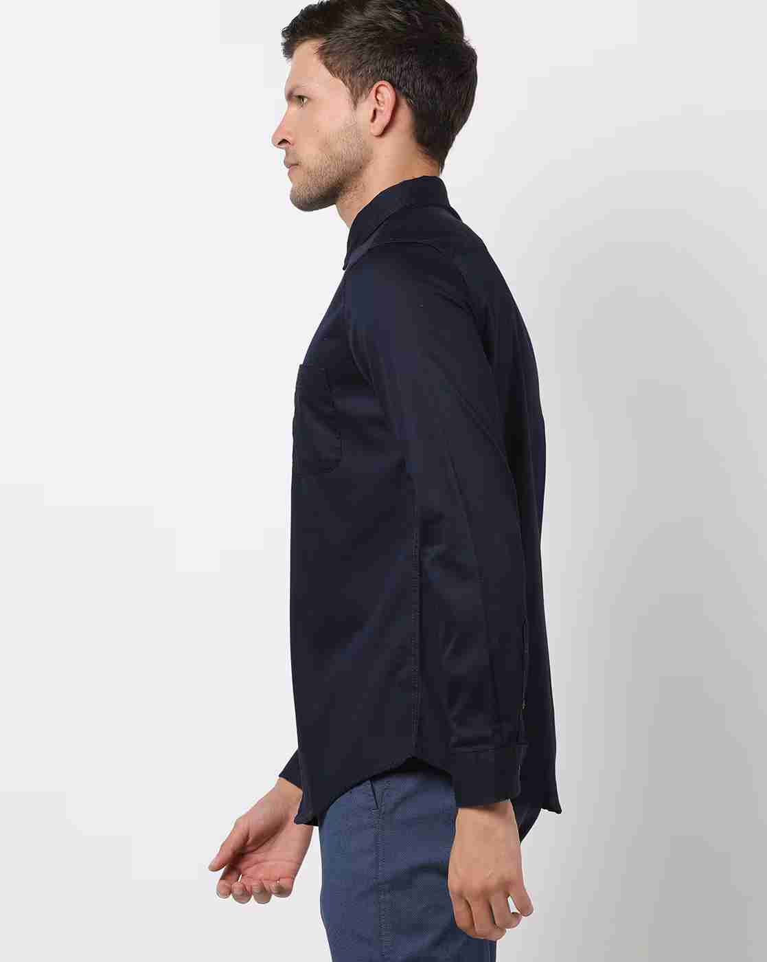 NETPLAY | Slim Fit Shirt with Patch Pocket|1