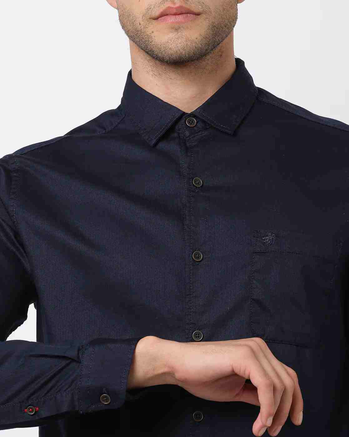NETPLAY | Slim Fit Shirt with Patch Pocket|3