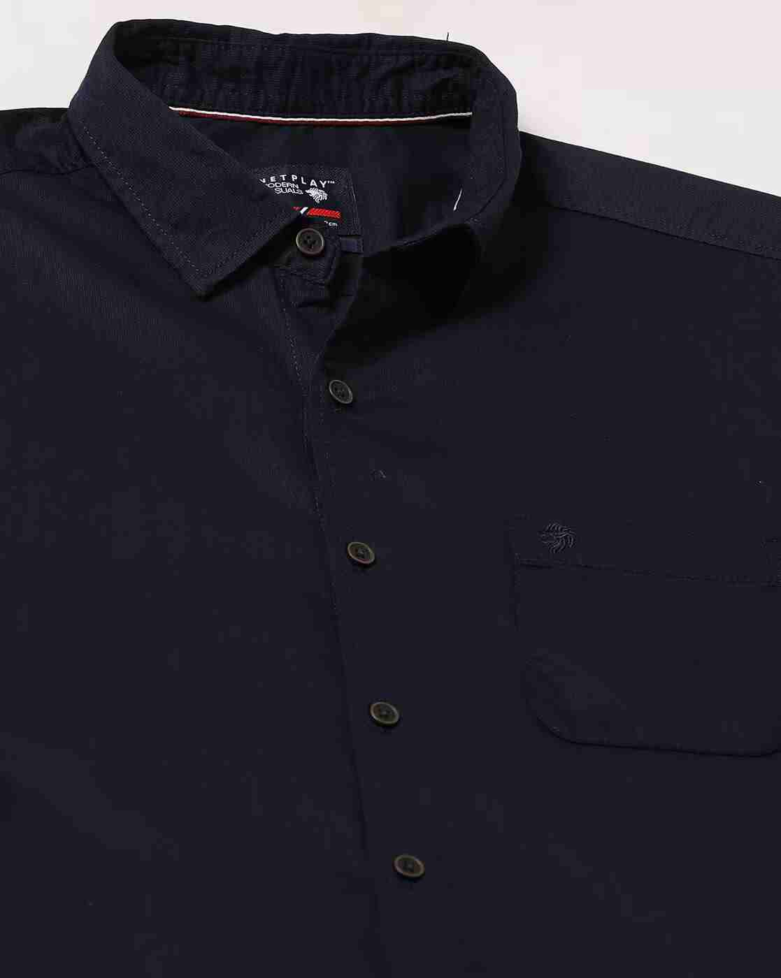 NETPLAY | Slim Fit Shirt with Patch Pocket|4