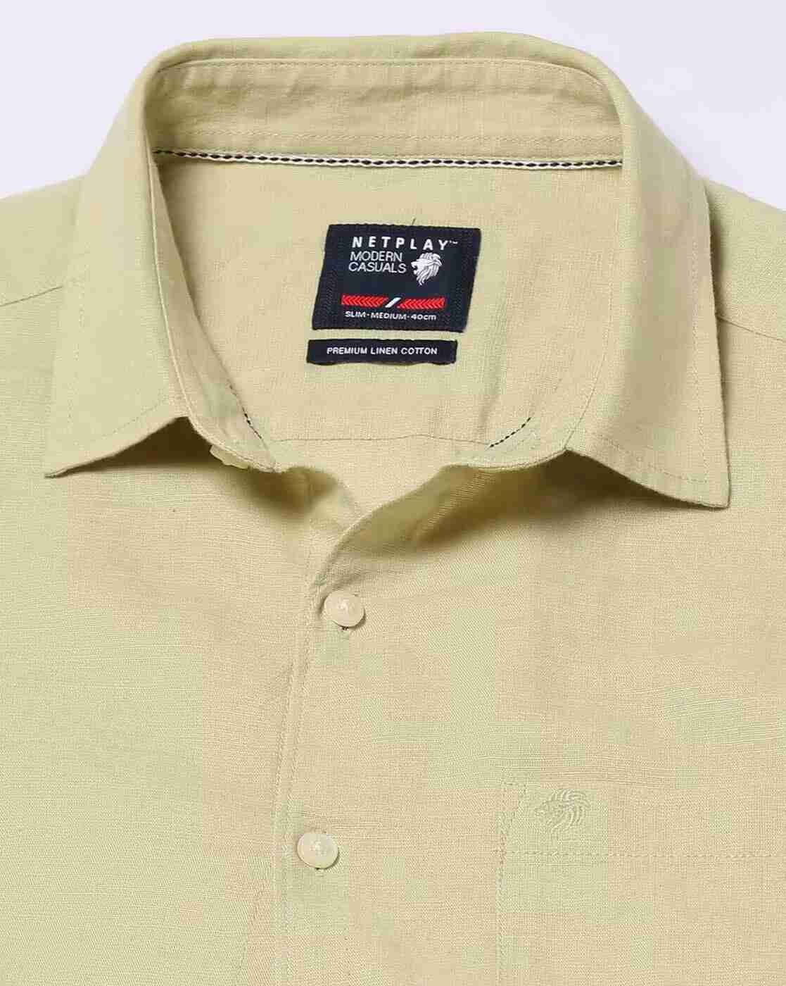 NETPLAY | Slim Fit Shirt with Patch Pocket|4