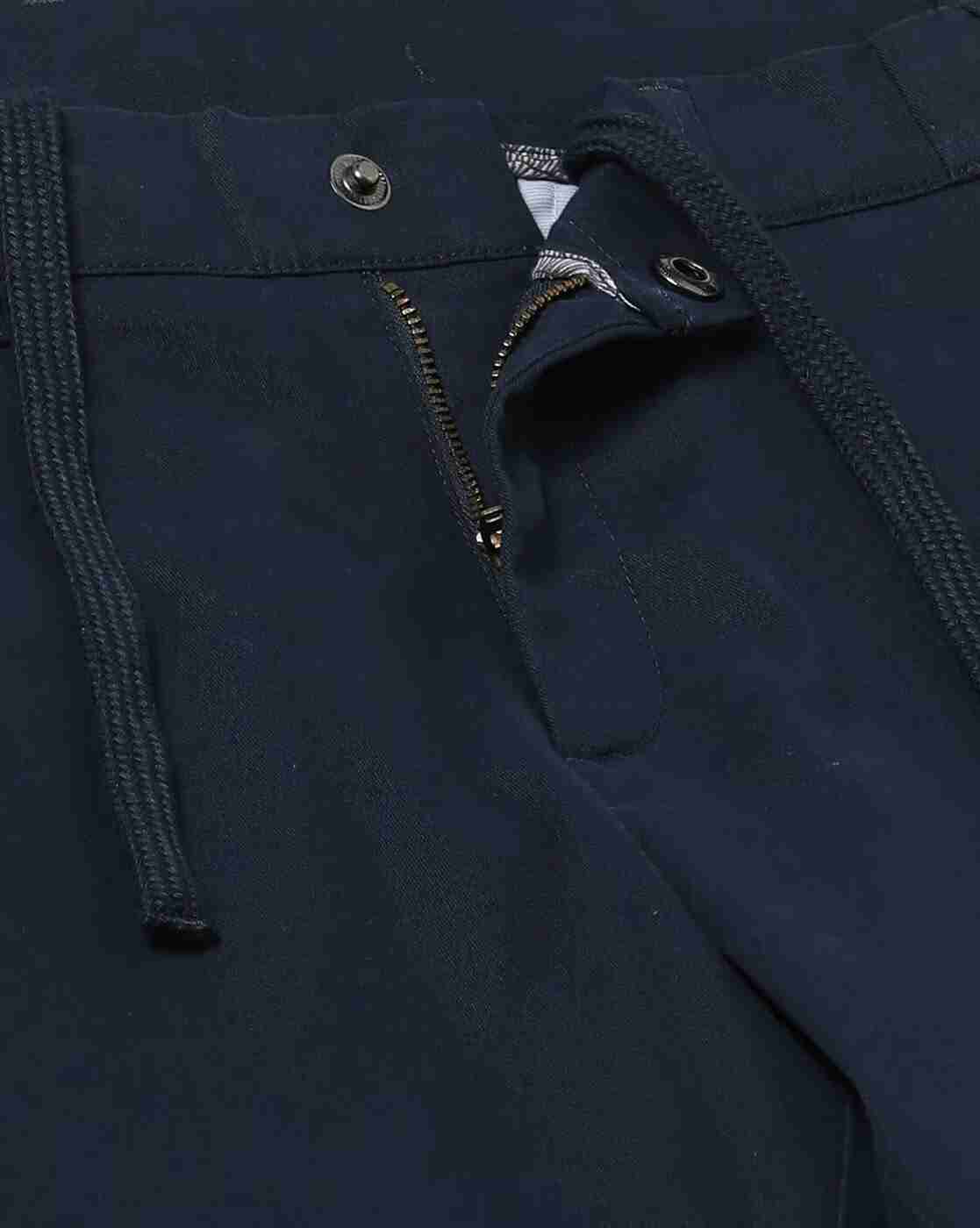 NETPLAY | Mid-Rise Flat Front Trousers|4