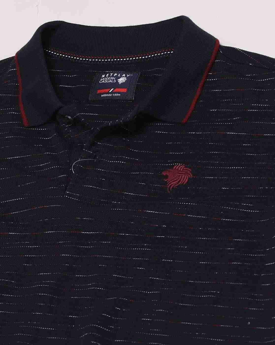 NETPLAY | Style 9 Slim Fit Jacquard Polo T-Shirt|5