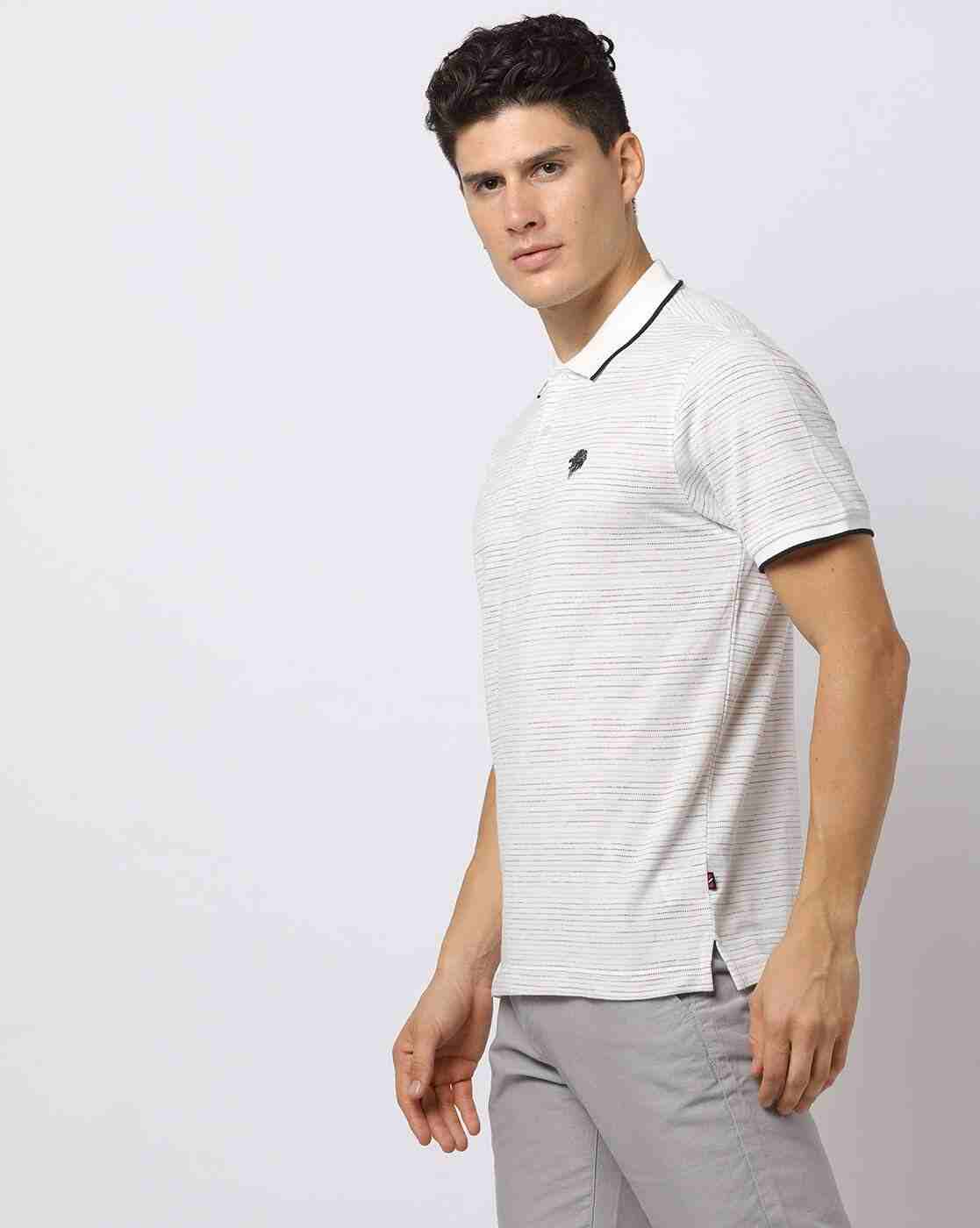 NETPLAY | Striped Slim Fit Polo T-Shirt|1