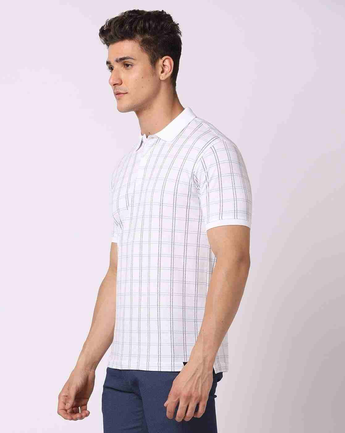 NETPLAY | Checked Regular Fit Polo T-Shirt|1